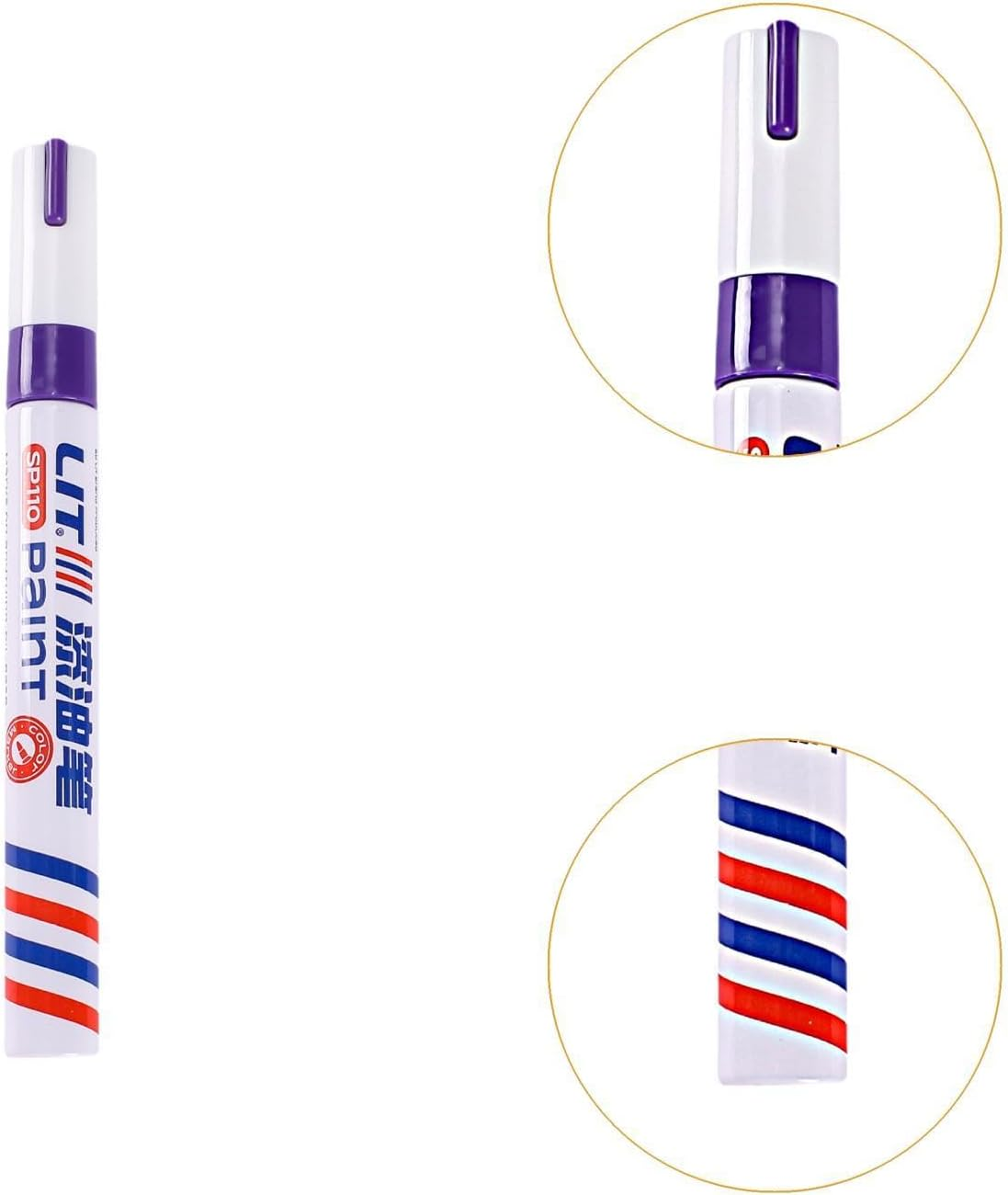 Car Scratch Repair Pen Car Touch up Fill Paint Touch up Paint for Cars for Vehicles, Purple image number 2