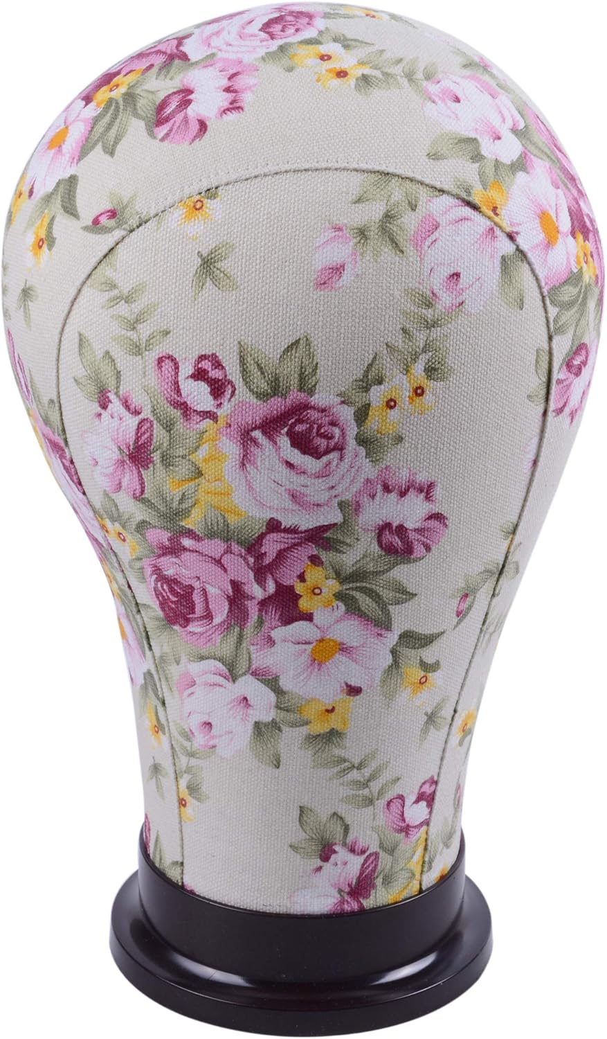 1 Piece 22 Inch Wig Head Cork Canvas Block Head Mannequin Head Wig Display Styling Manikin Head (22 Inch）