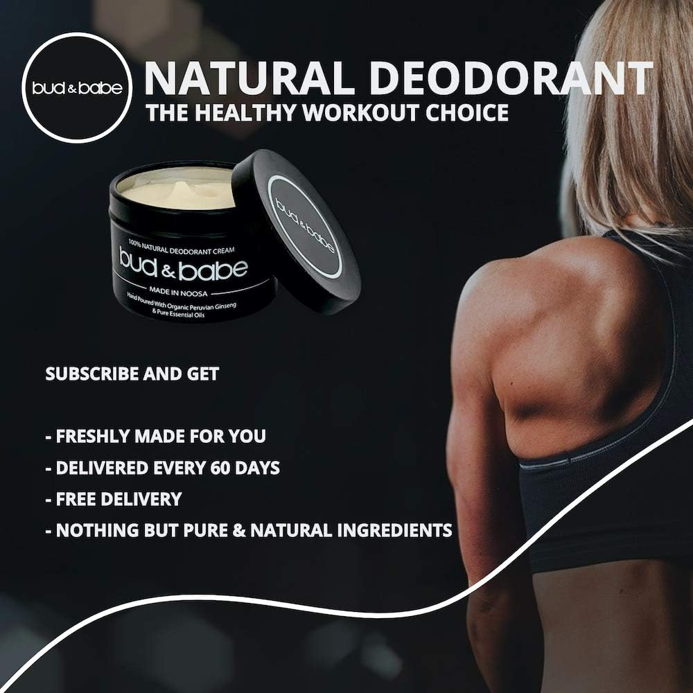 BUD & BABE - Natural Deodorant for Women | Only Natural and Organic Ingredients | Aluminium and Alcohol Free | Sensitive on Skin Even after Shaving image number 4