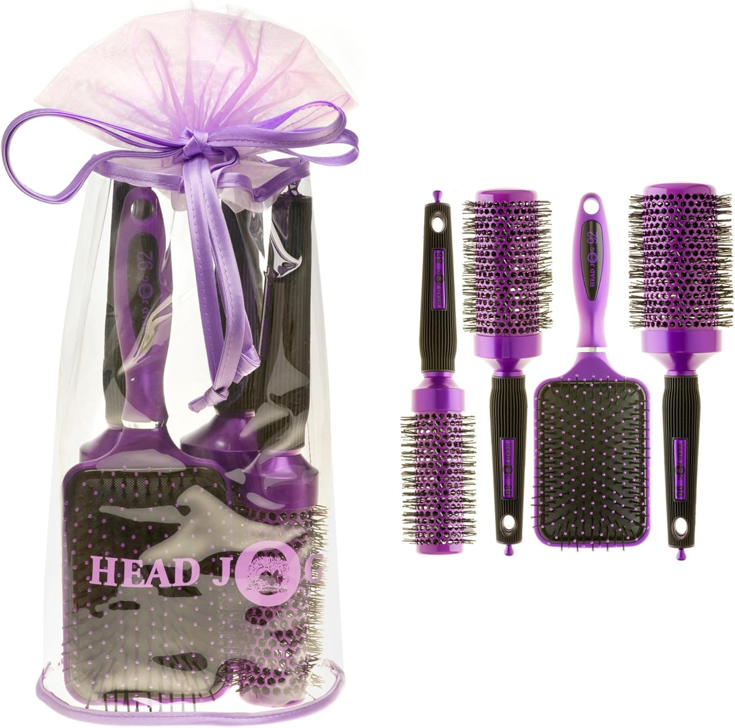 Head Jog 90 Purple Ceramic Radial Brush 50Mm image number 1