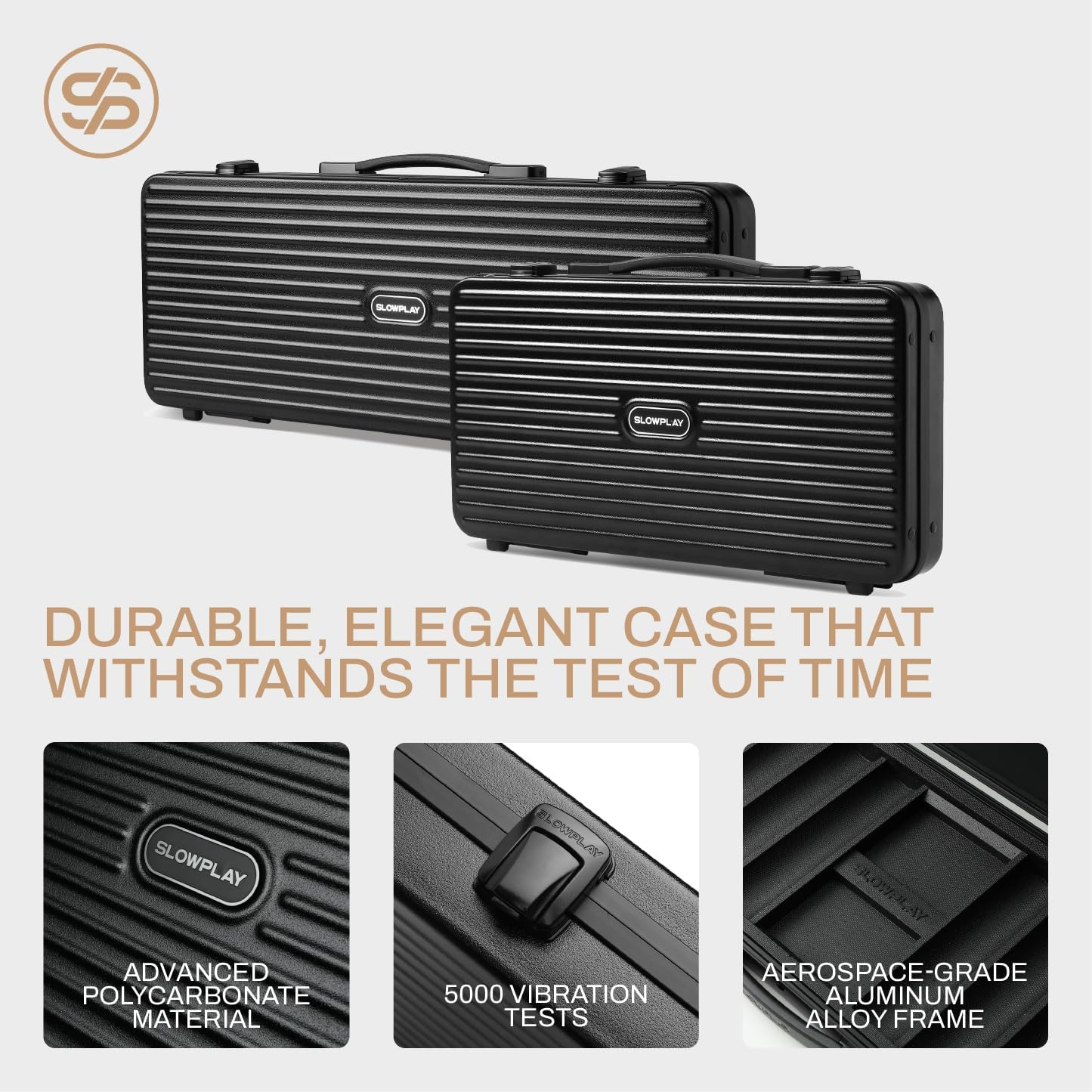 SLOWPLAY Nash 14 Gram Clay Poker Chips Set for Texas Hold&rsquo;Em, 300 PCS [With Numbered Values] Features a High-End Carrying Case image number 3