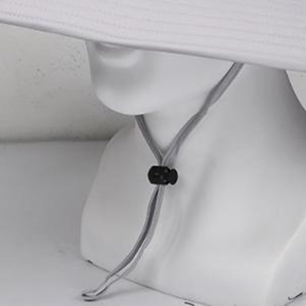 Wide Brim Solar Fan Hat, Solar Powered Hat Fan, for Hiking, Camping and Fishing image number 6