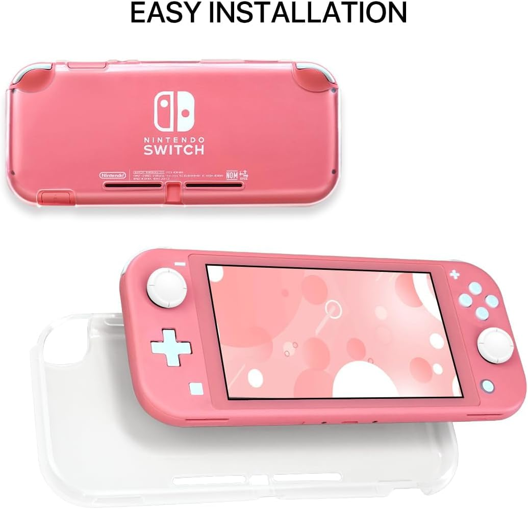 Switch Lite Case Protective Case for Nintendo Switch Lite, Case Compatible with Nintendo Switch Lite Soft TPU Cover - Transparent image number 5