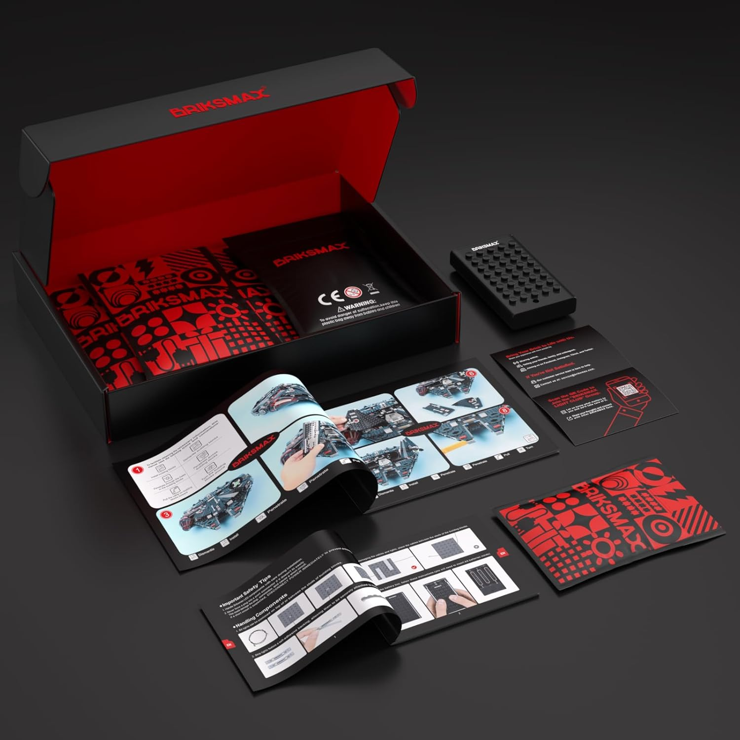 BRIKSMAX LED Light for  Halc&oacute;n Oscuro 75389 - Compatible with  Star Wars Building Blocks Model - without  Set image number 2