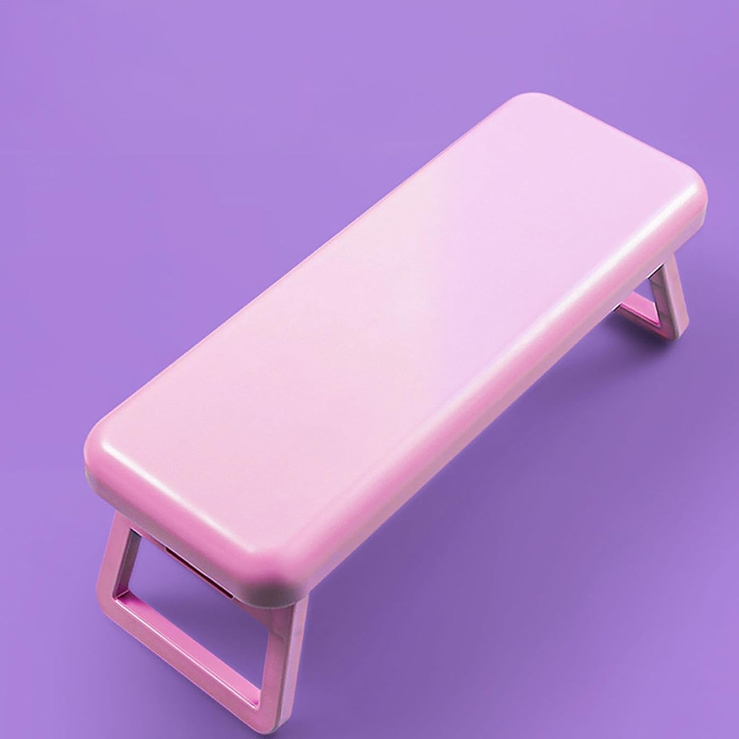 Manicure Hand Rest | Comfortable Nail Arm Rest, Manicure Hand Pillow Stable,Foldable Hand Holder for Nails Tech, Portable Nail Armrest, at Home, Professional Nail Salon, Out for Services - Gray image number 7