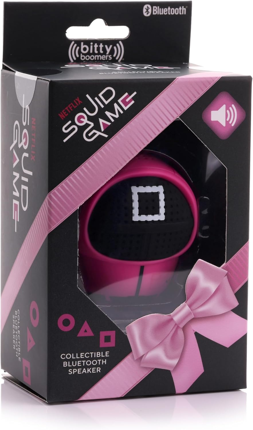 Bitty Boomers Netflix Squid Game-Masked Manager Bluetooth Speaker image number 3