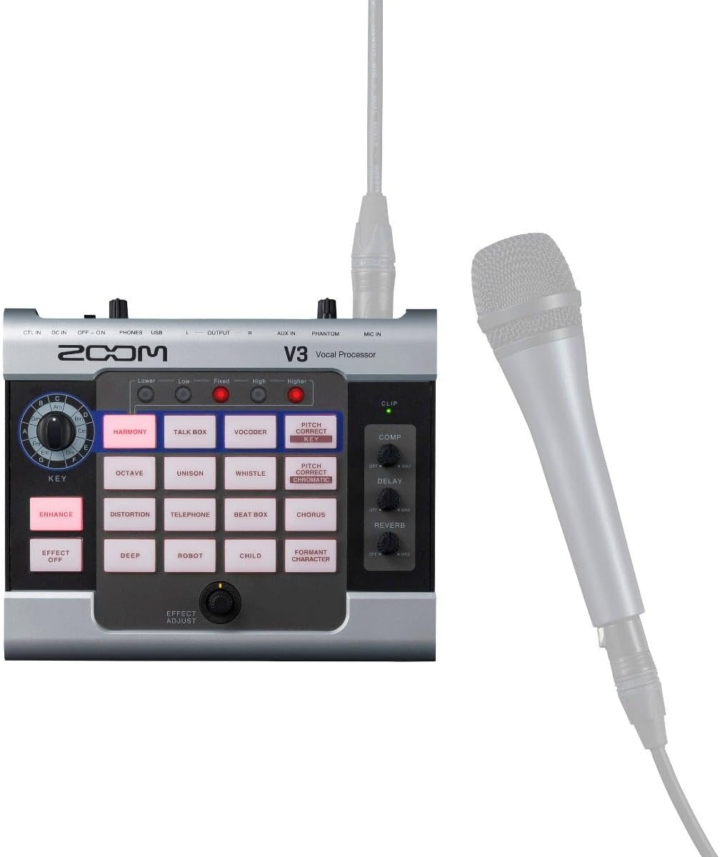 Zoom V3 Vocal Effects Processor image number 5