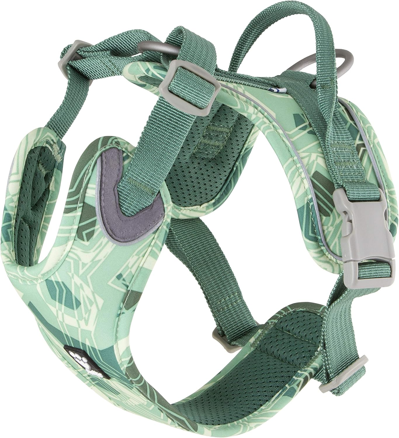 Hurtta Weekend Warrior ECO Dog Harness , Hedge, 16-18 In