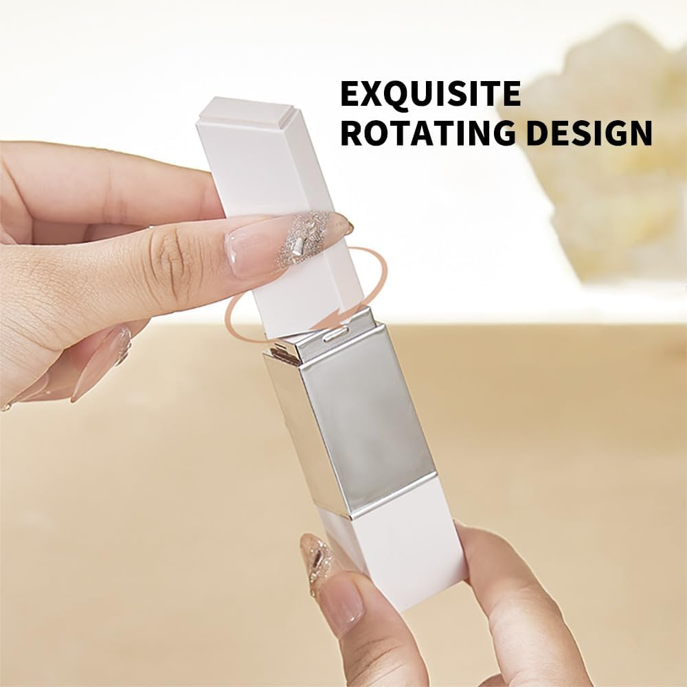 Depehelp Color-Changing Foundation Stick Medium to Full Coverage Dewy Finish Base Makeup, with Detachable Brush, Dewy Finish Base Makeup for Daily & On-The-Go (NATURAL) - Dark Skin image number 2