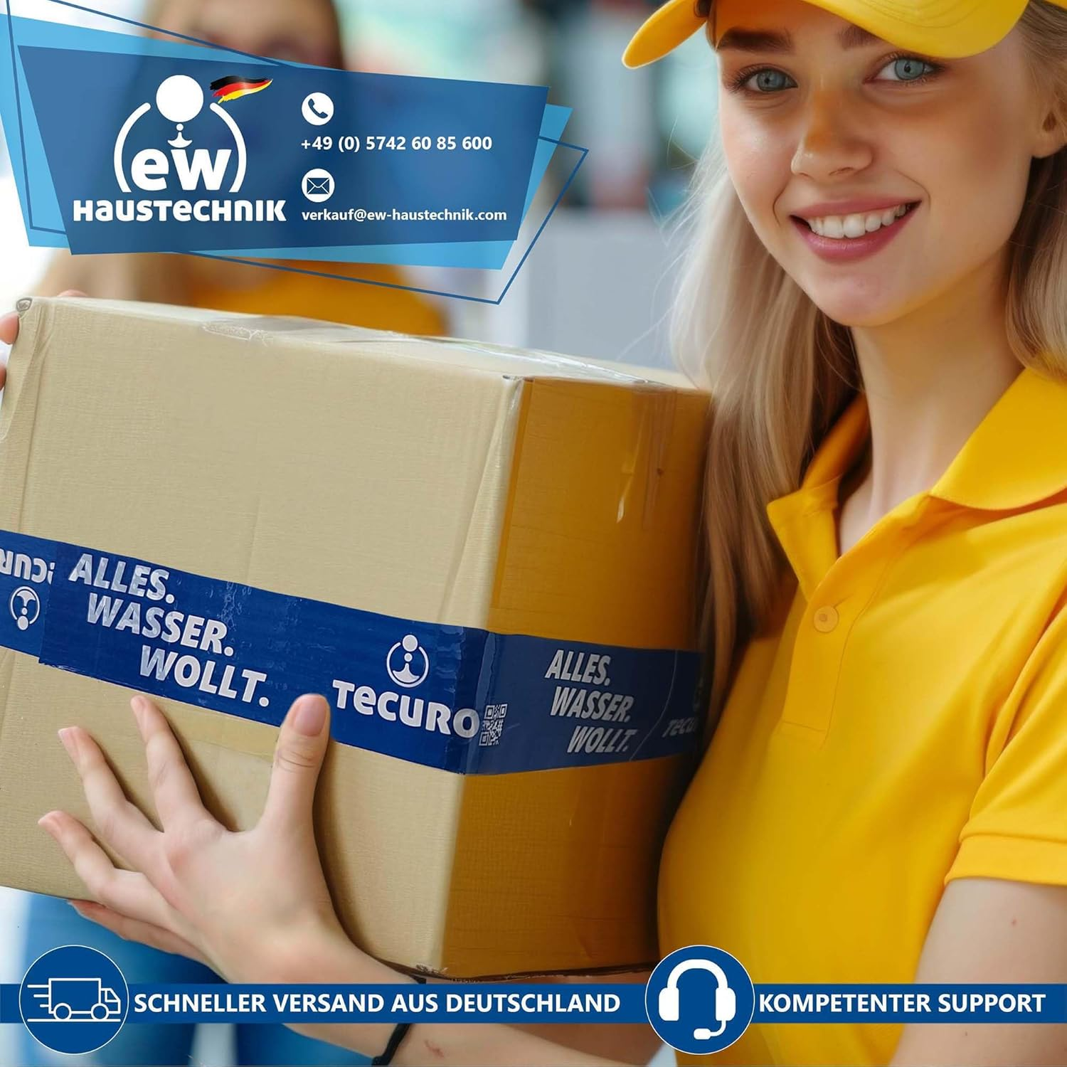 Tecuro Metal Agraff Shower Hose 1.00 M Double Wound High Gloss Chrome Finish image number 2