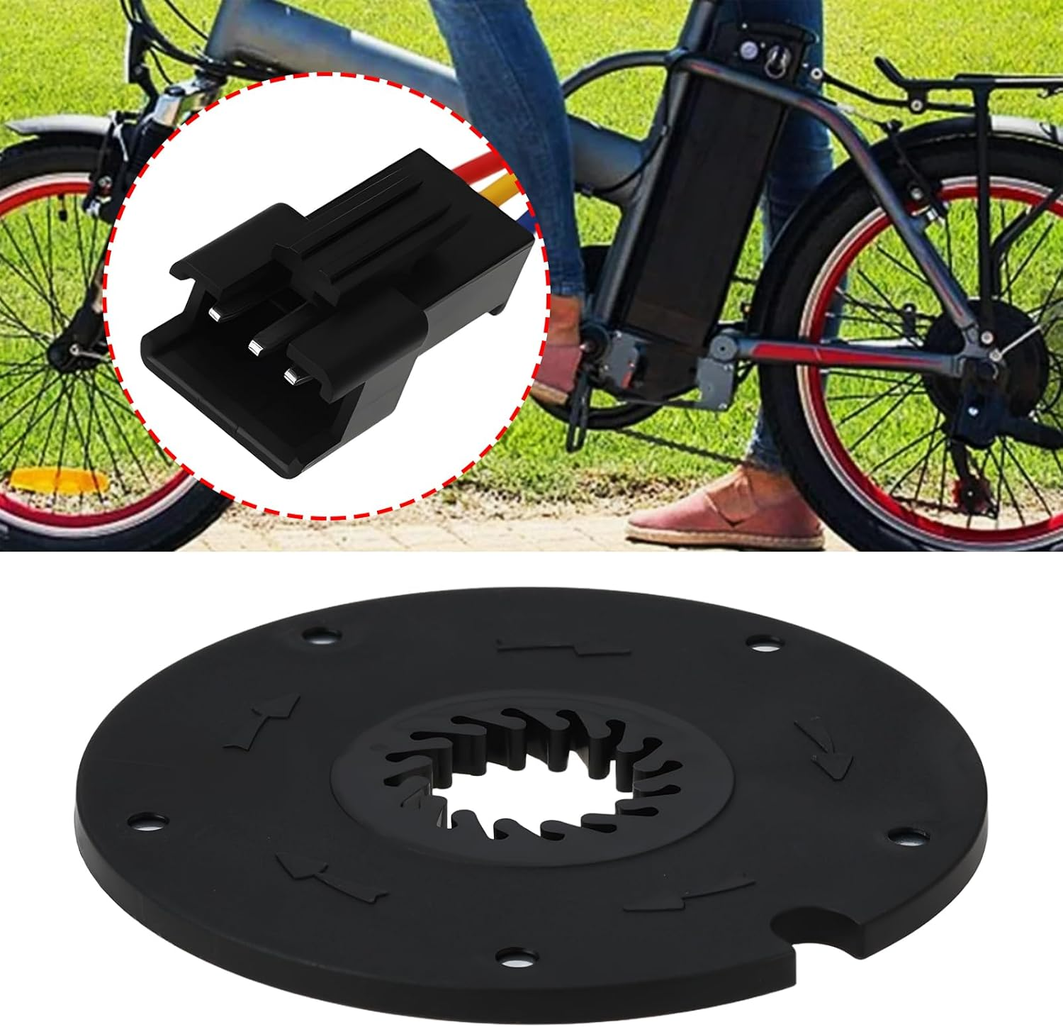 Create Idea 2X 5 Magnets E-Bike Power Pedal 1:1 Assistant Sensor Speed Sensor Cycling Accessory Kit image number 6