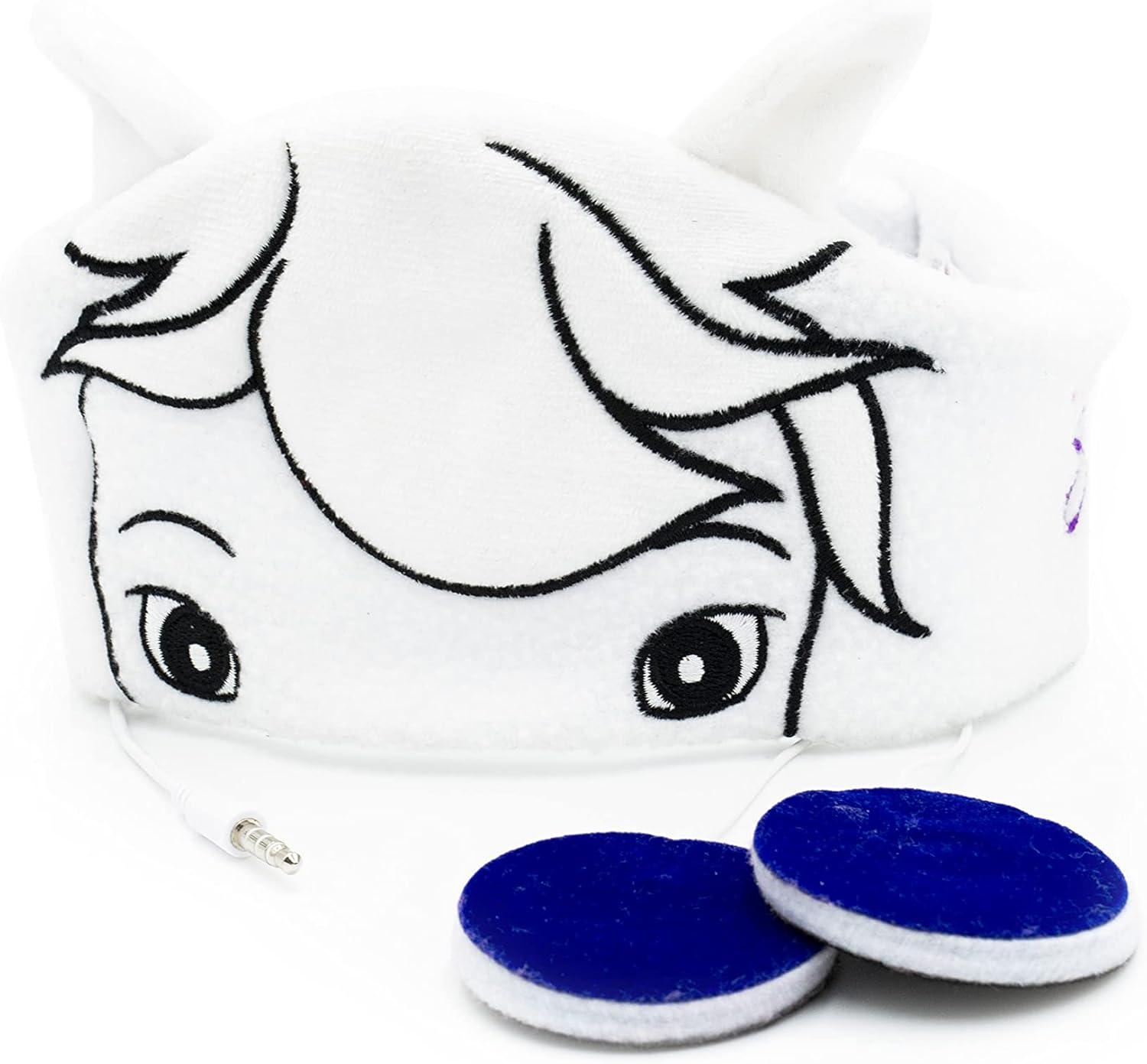 Bibi&Tina Headband Headphones, Sleeping Mask for Kids with Sabrina the Cartoon Hero - Comfortable Thanks to Soft Fleece, No Pressure on the Ears - Volume Limiter - Ideal for Travel image number 4