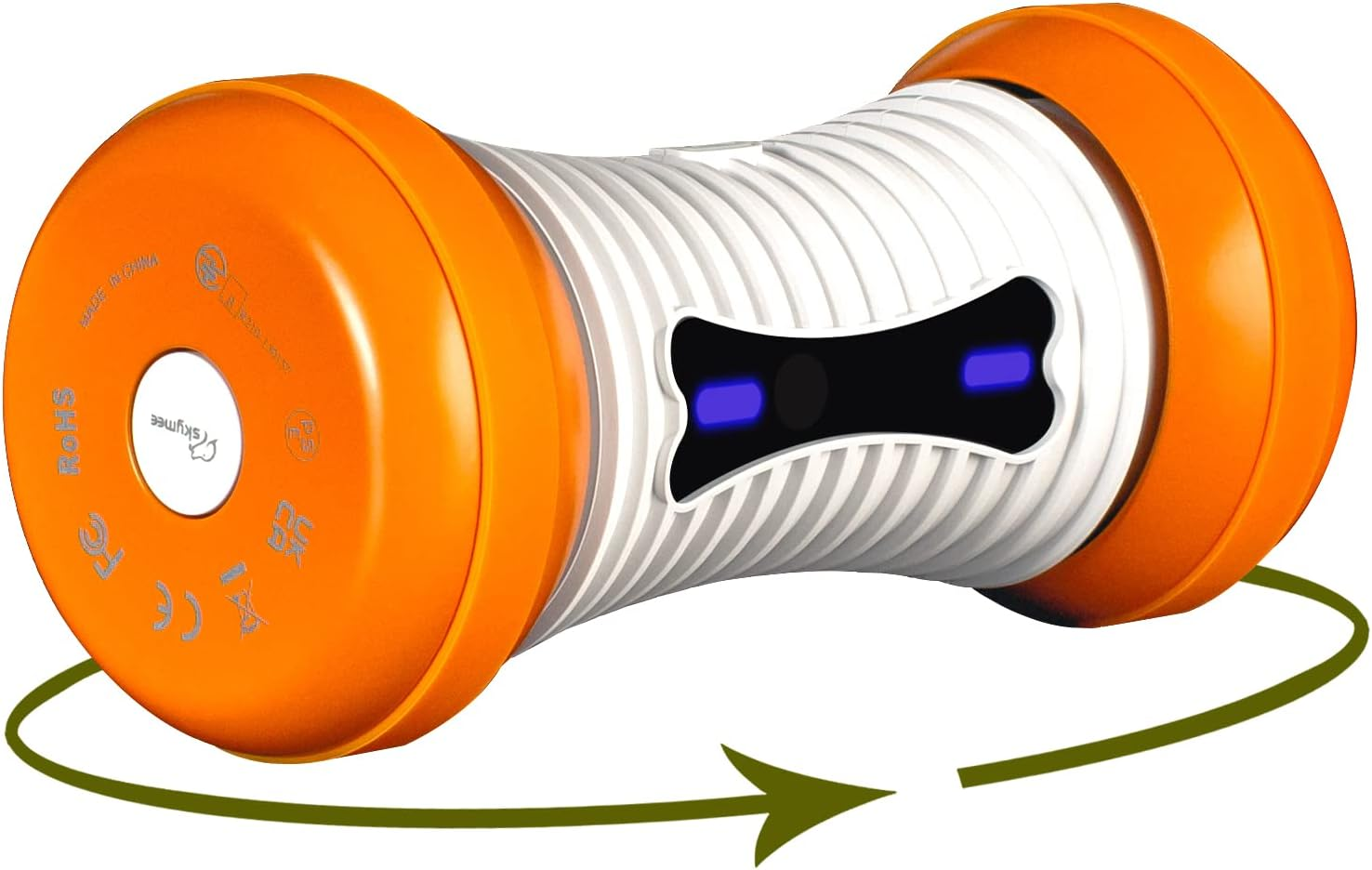 Fury Bone Smart Interactive Pet Toys for Dogs Cats Indoor Outdoor Easy Manual & Auto Control via App(Stainless Steel Tire) image number 6