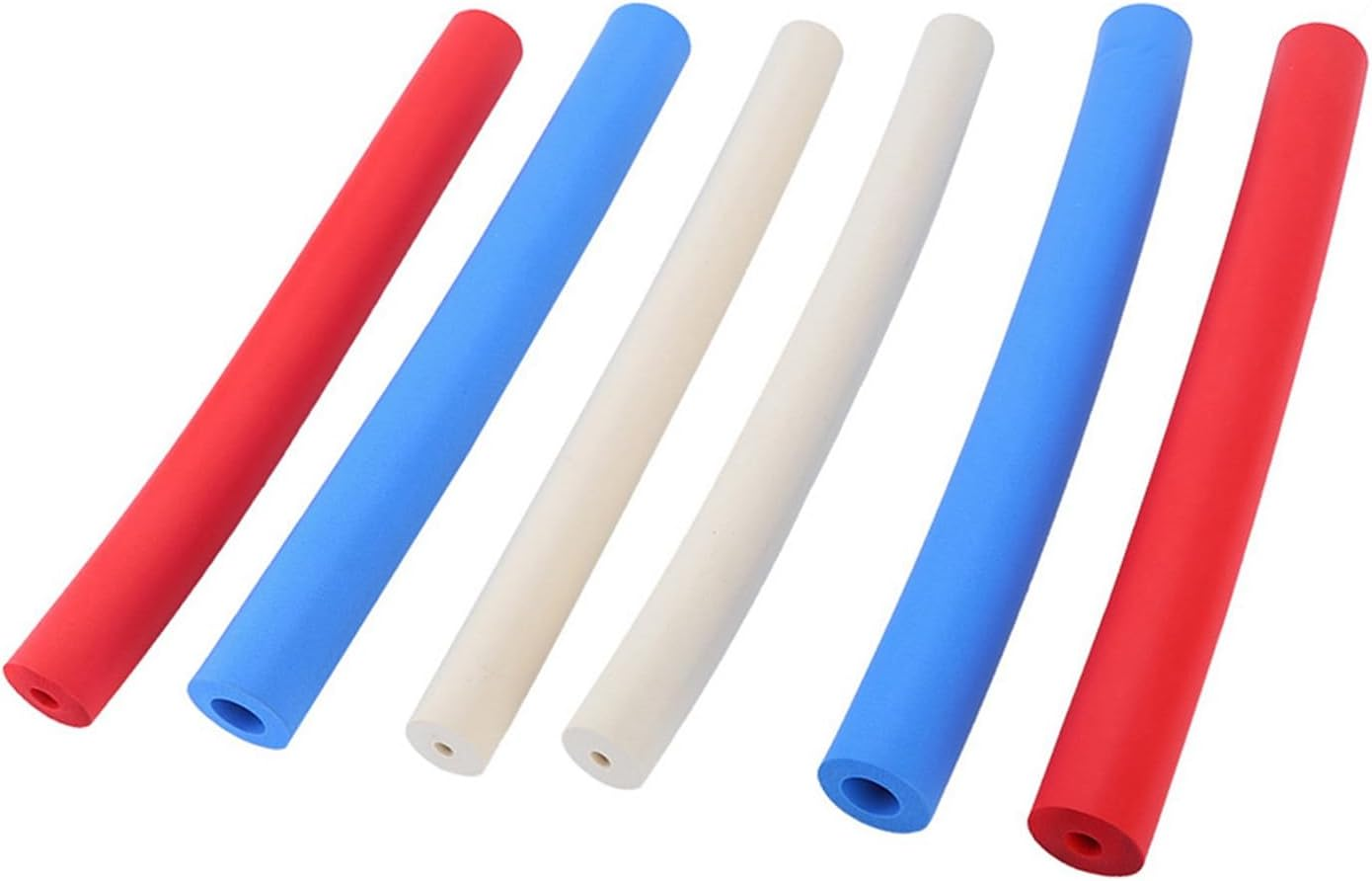 6Pcs Foam Handle Sleeve Non-Slip Foam Grip Tubing for Utensils Pens Pencils Toothbrushes Razors with Comfortable Hand Feeling for Adults Children image number 6