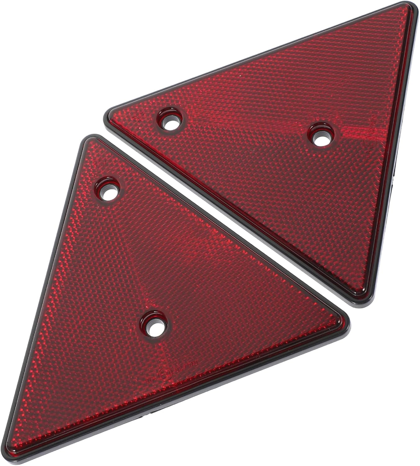 2Pcs Reflective Sign Triangle Warning Signs for Vehicle Safety Roadside Reflective Road Triangles for Car Emergency