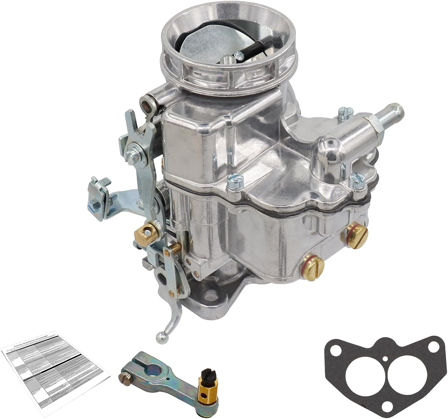 NENKUTEN Carburetor for Holley 94 Model Carburetor for 1939-1953 Ford Mercury with Flathead V8 239-272 Cid Engines with Gasket