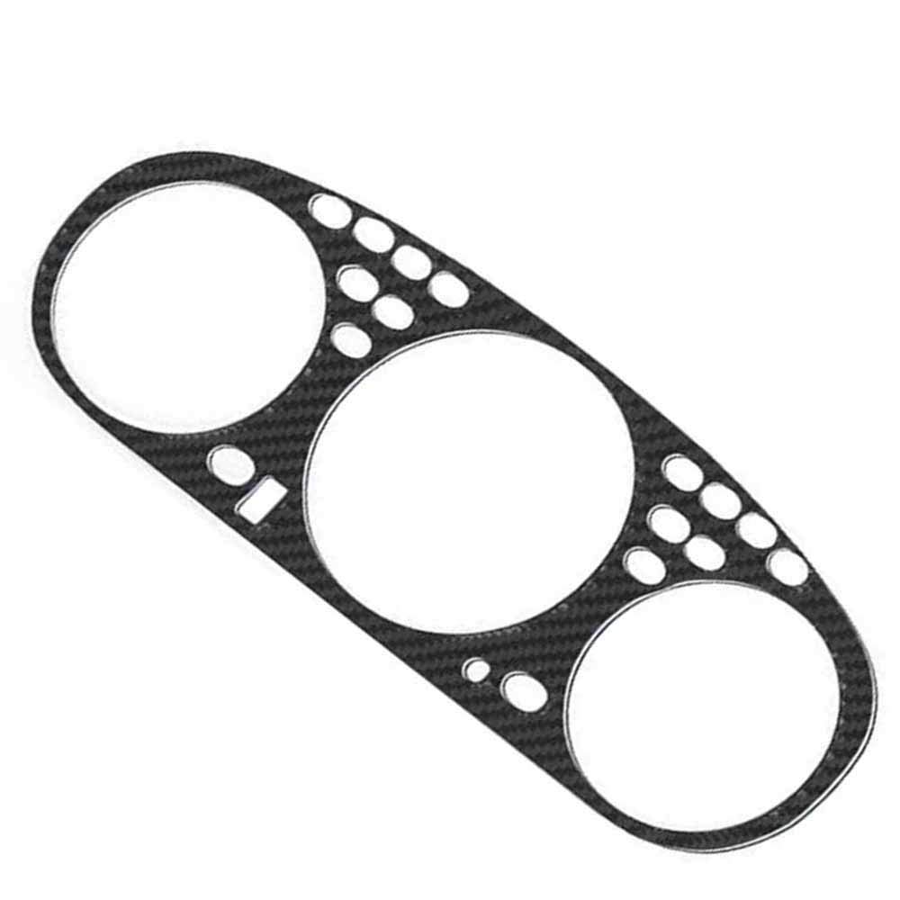 Gauge Instrument Cluster Bezel for 1996-2000 Honda Civic EK Made with 100% Real Carbon Fiber image number 1