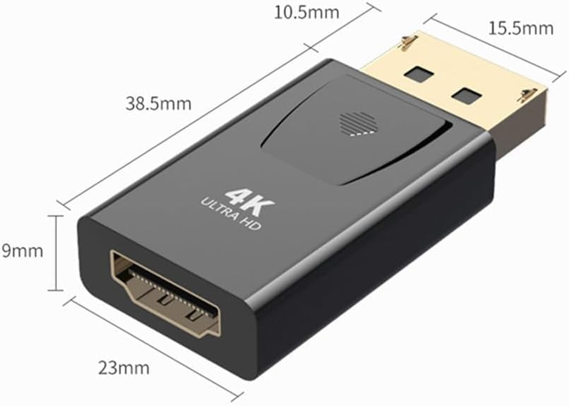 1080P Display Port to HDMI Male to Female Adapter Converter Displayport DP to HDMI image number 4