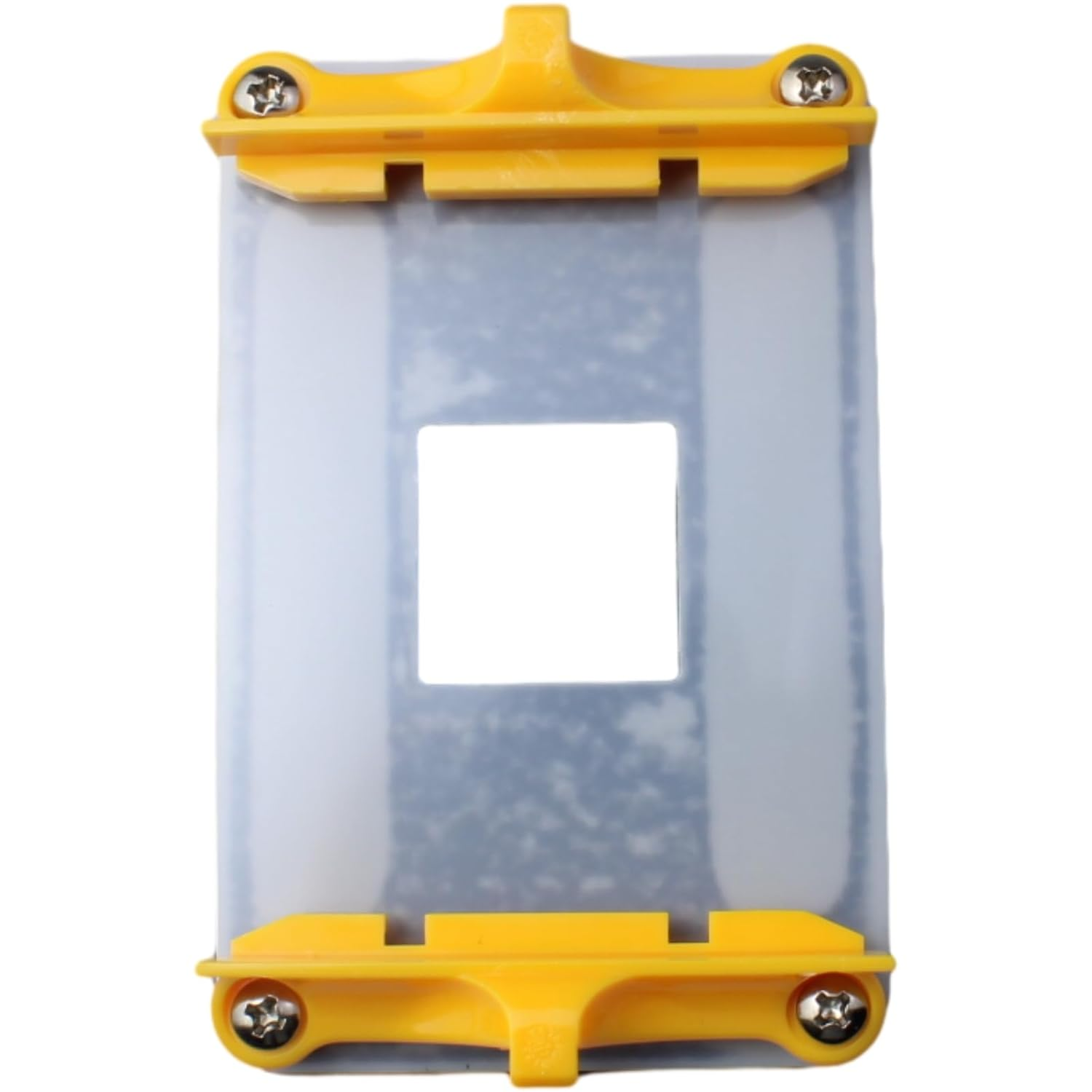 FDXGYH AM4 Backplane Back Bracket AMD CPU Heatsink Bracket Motherboard CPU Fan Cooling Mounting Sheet Plate Bracket (Yellow) image number 3