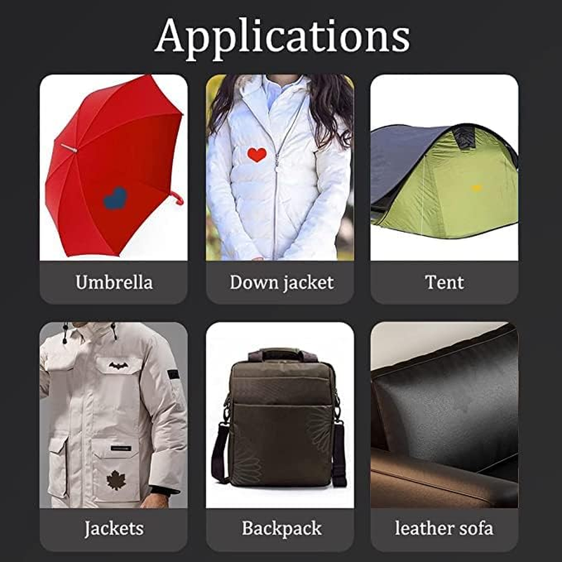 Self Adhesive Nylon Repair Patches Waterproof Fabric Repair Patches 8 Pcs 4 Colors 10X20Cm Lightweight Fabric Patch for Clothing Holes Raincoat Backpacks Tent Sleeping Bag down Jacket