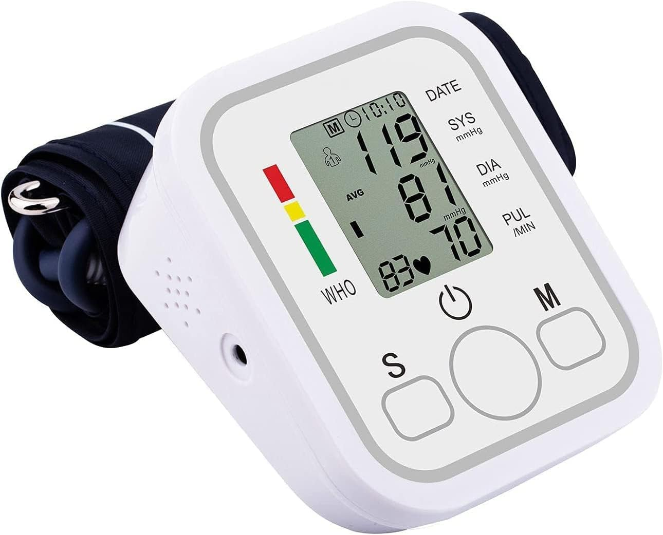 Upper Arm Blood Pressure Monitor &ndash; Portable Digital BP Machine with Irregular Heartbeat Detection, 2 User Mode with 99 Memory, Accurate Automatic Measurements image number 4