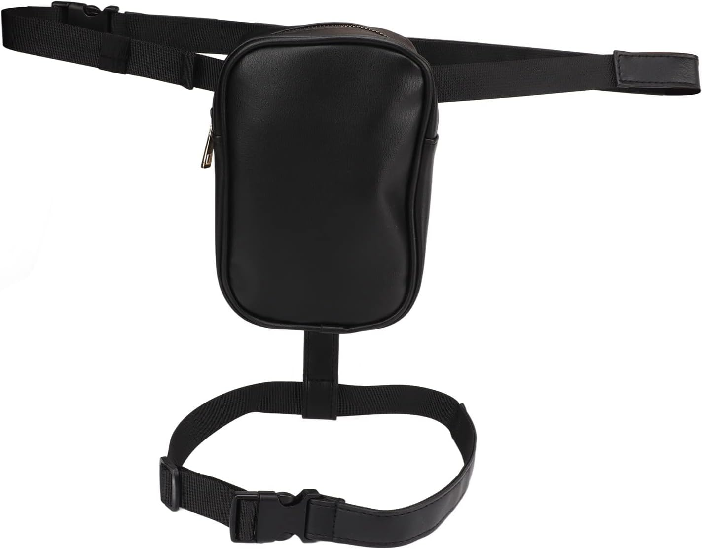 Thigh Harness Leg Bag, Large Capacity Waterproof Wear Resistance Stable PU Leather Leg Purse for Women for Outdoor image number 4