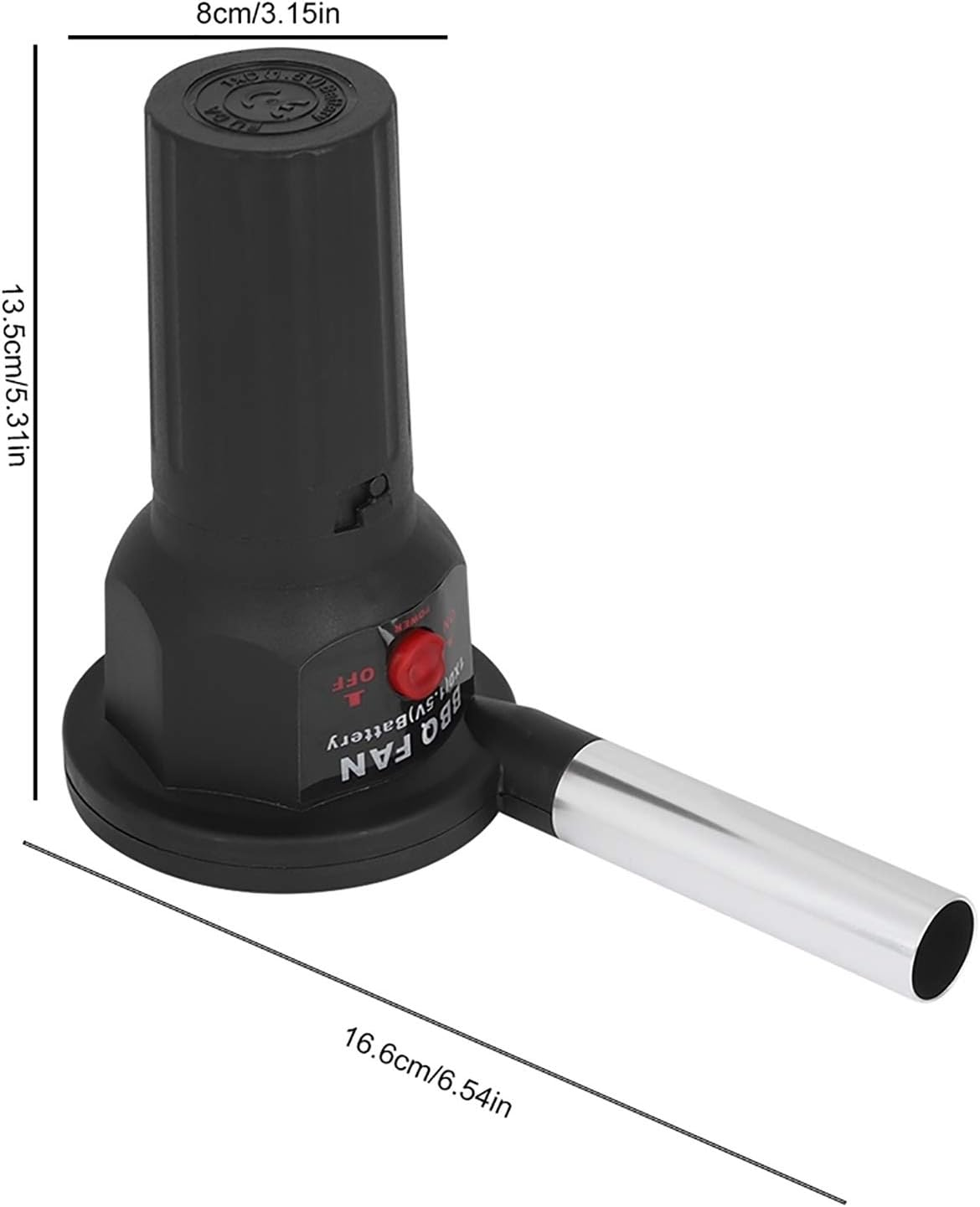 USB Cable DC BBQ Blowers, Outdoor Barbecue Blower, Portable BBQ Fan Blower for Outdoor Cooking, Picnic, Camping 5V image number 4