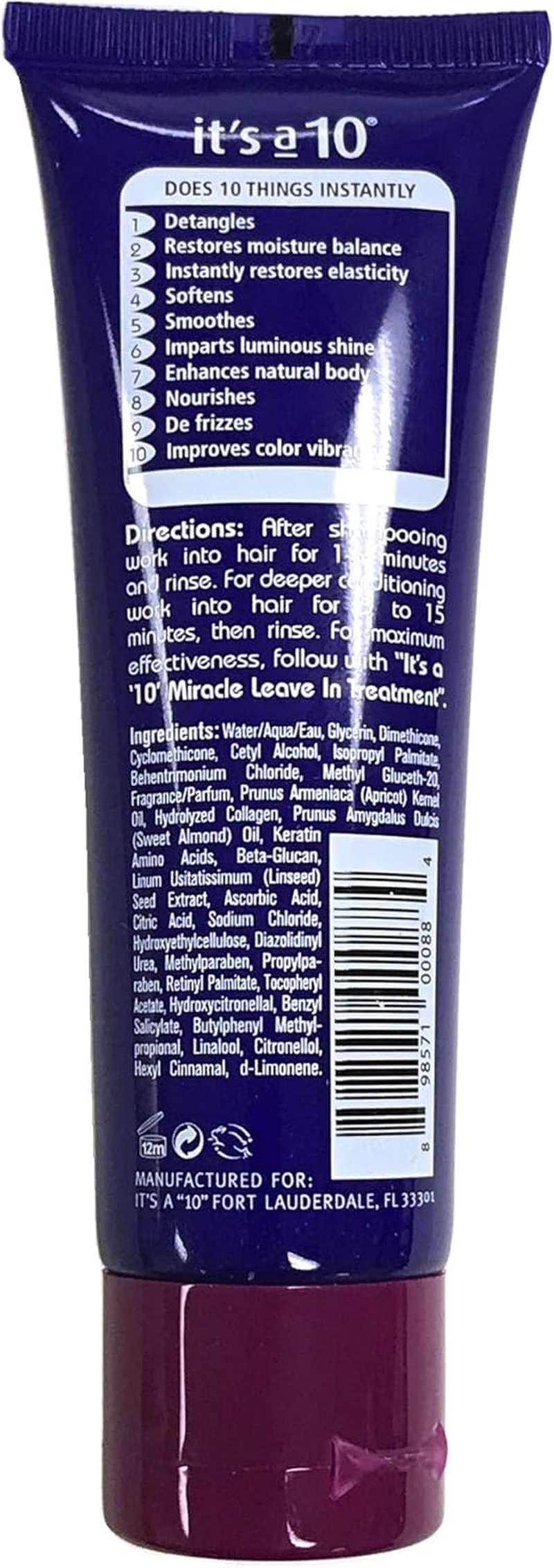 It'S a 10 Haircare Miracle Hair Mask, 1 Fl. Oz. image number 1