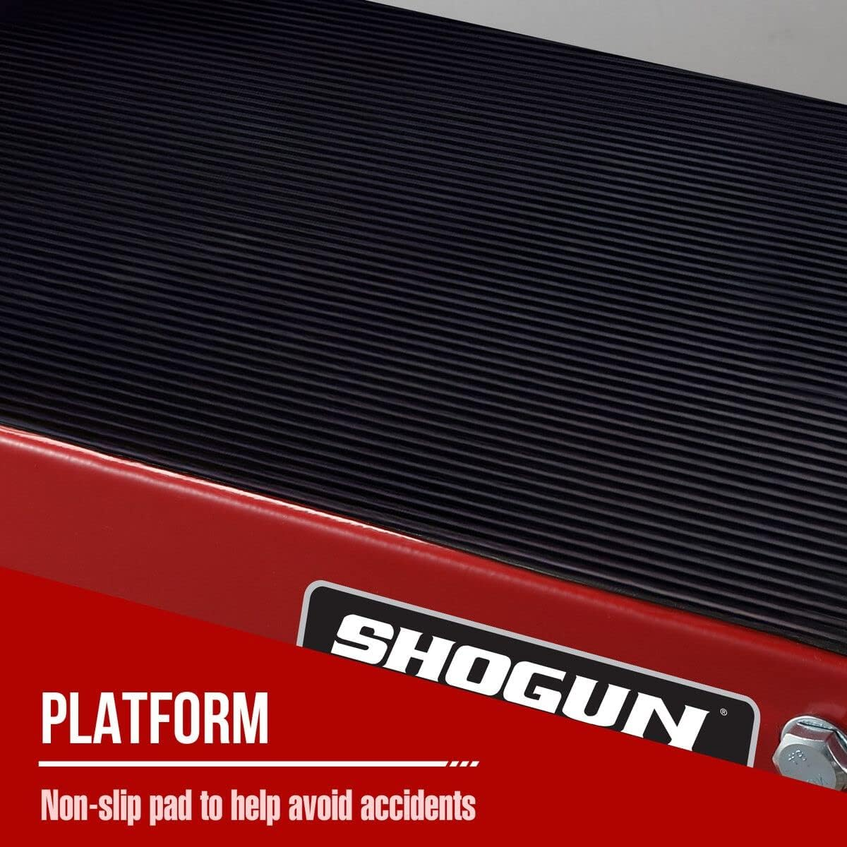 SHOGUN Motorcycle Lift Stand Motorbike Lifting Jack Hoist ATV Dirtbike Work Platform Repair Bench 500Kg Max Load image number 6