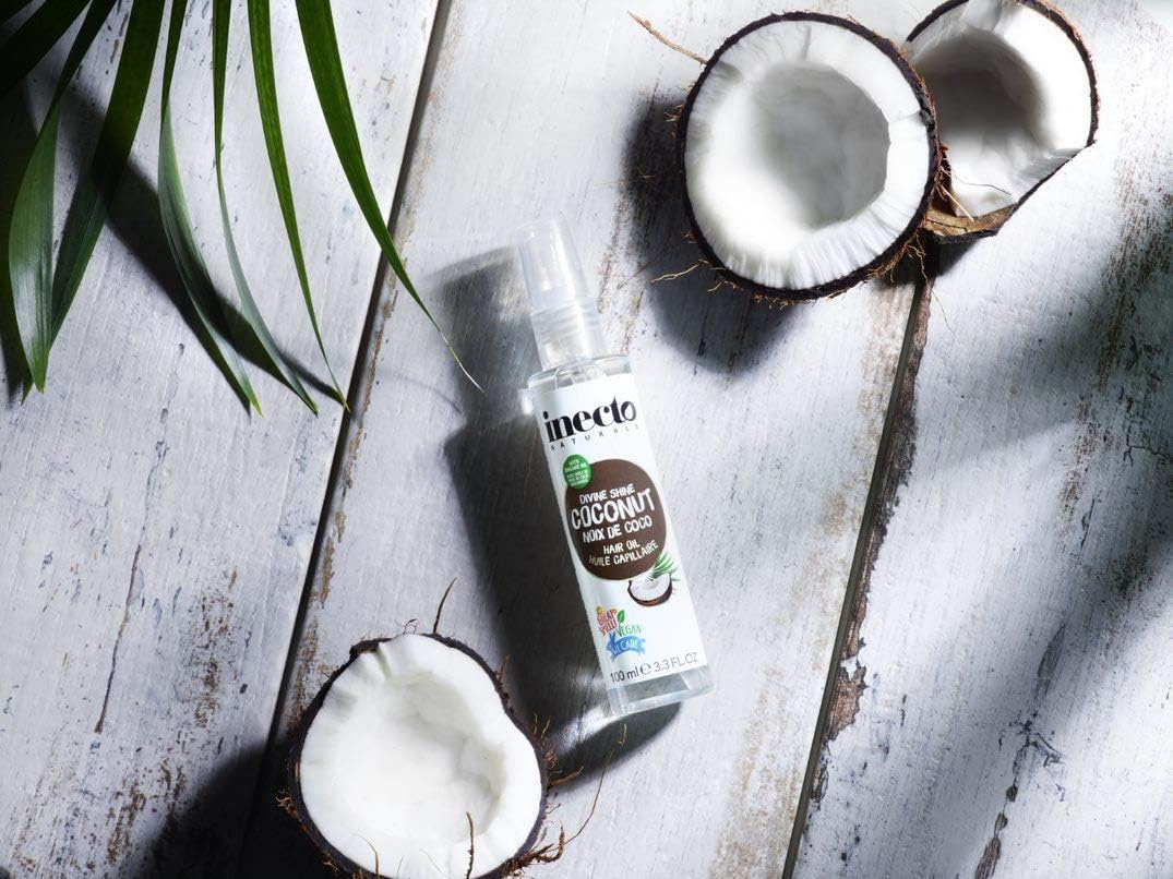 Provoke Inecto Naturals Divine Shine Coconut Hair Oil, 100 Ml image number 1
