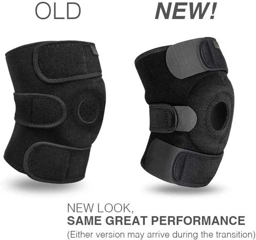 Adjustable Compression Knee Patellar Tendon Support Brace for Men Women - Arthritis Pain, Injury Recovery, Running, Workout