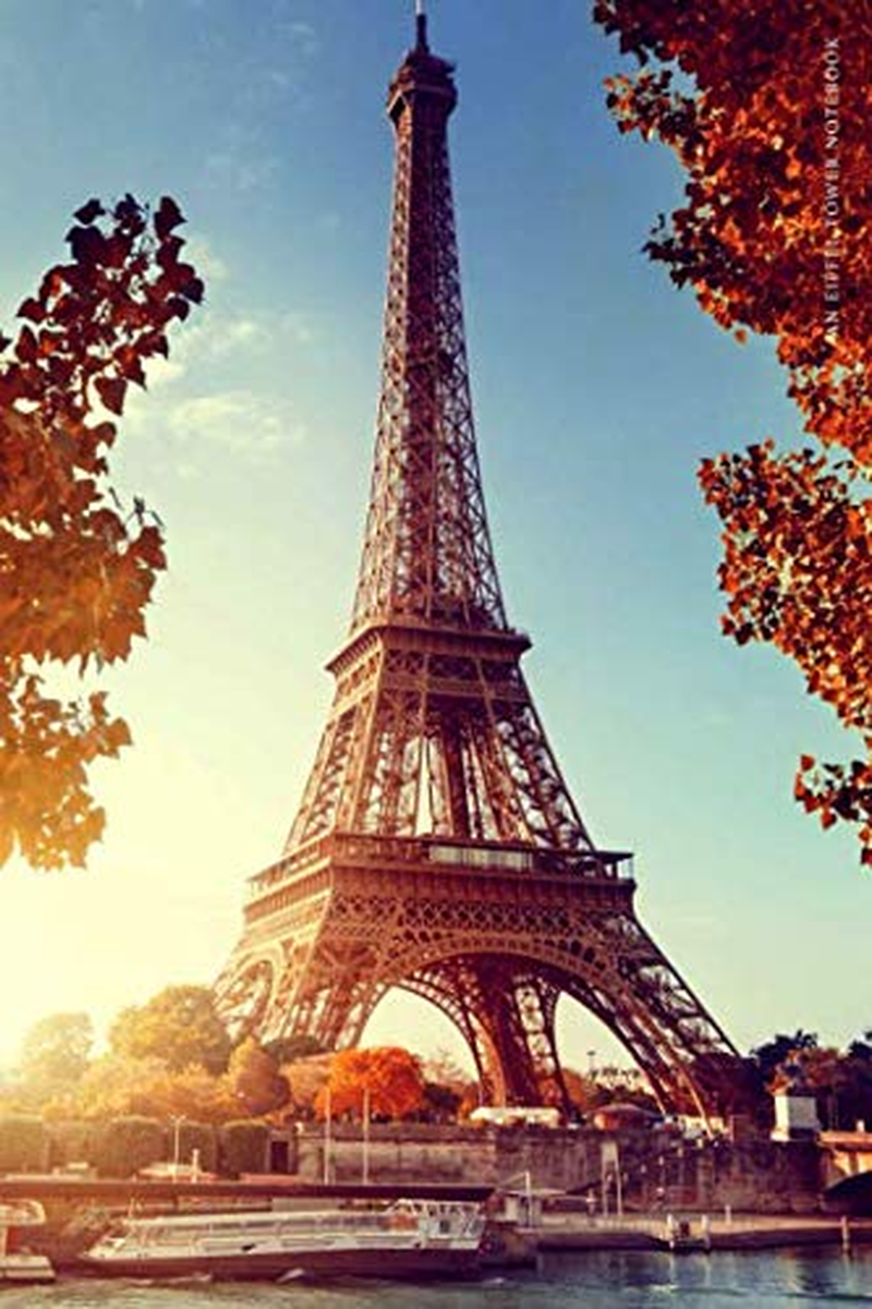 Eiffel Tower Notebook: Premium Eiffel Tower Journal &ndash; with 10 Free, Beautiful Pencil Sketches of Paris and Eiffel Tower Throughout Book &ndash; 6X9 Inch Eiffel Tower Diary (100 Lined Pages)