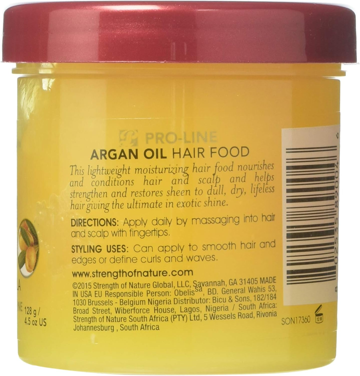 Pro-Line Argan Oil Hair Food, 4.5 Ounce image number 1
