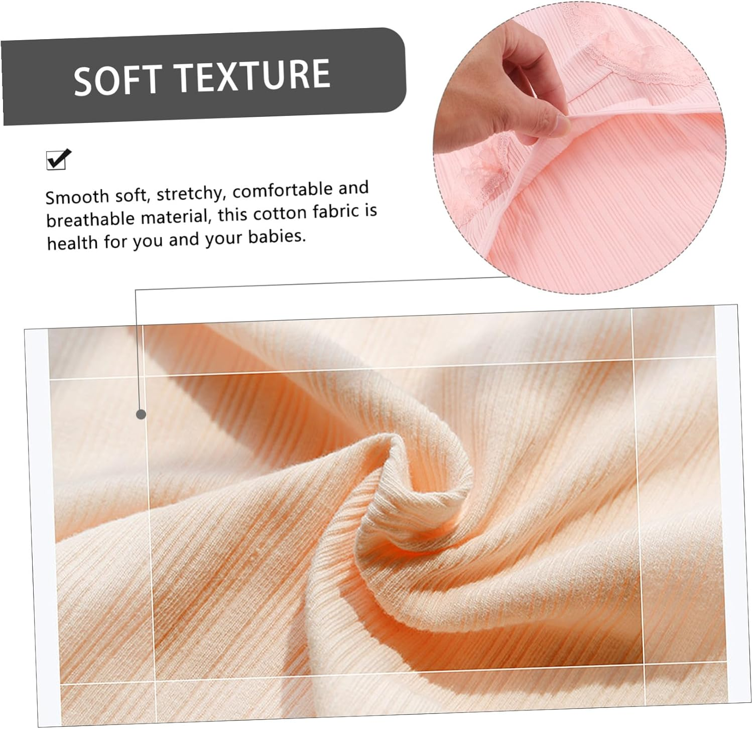 3Pcs Maternity High Waist Panties for Pregnant Women Cotton Briefs Adjustable Shorts for Comfortable Wear for Daily Use image number 3