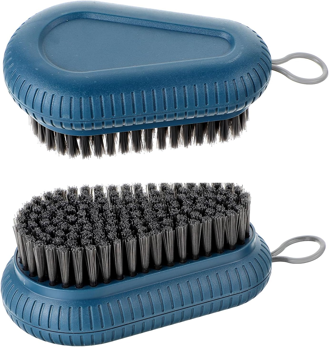 Heclia Heavy Duty Nail Brush with Stiff Bristles Fingernail & Toenail Scrub Brush for Deep Cleaning Hand and Foot Nail Brushes for Men and Women Mechanics Includes Hanging Rope for Easy Storage image number 1