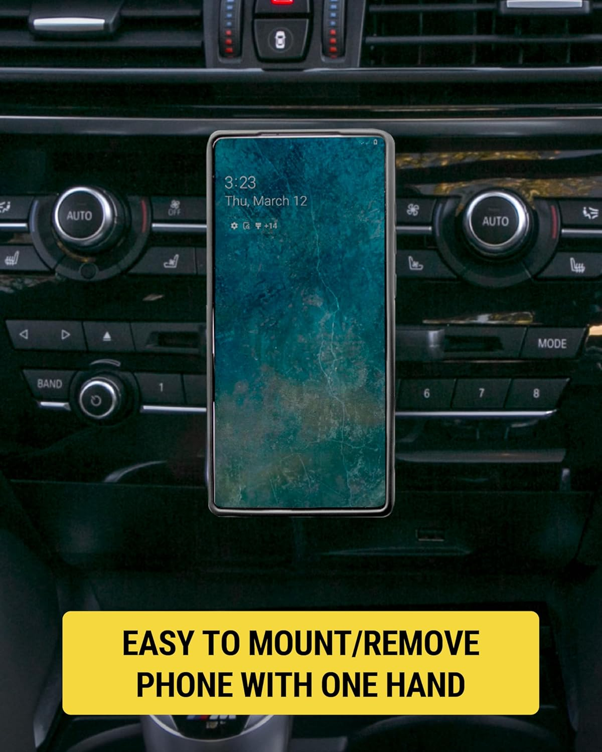 Scosche SMS1CD Magsafe CD Slot Phone Mount, Adjustable Magnetic Cell Phone Holder for Car CD Player, Compatible with Iphone 16 15 14 13 12 Pro Max Mini Plus, Mag Safe Case & More with Magsafe Ring image number 6