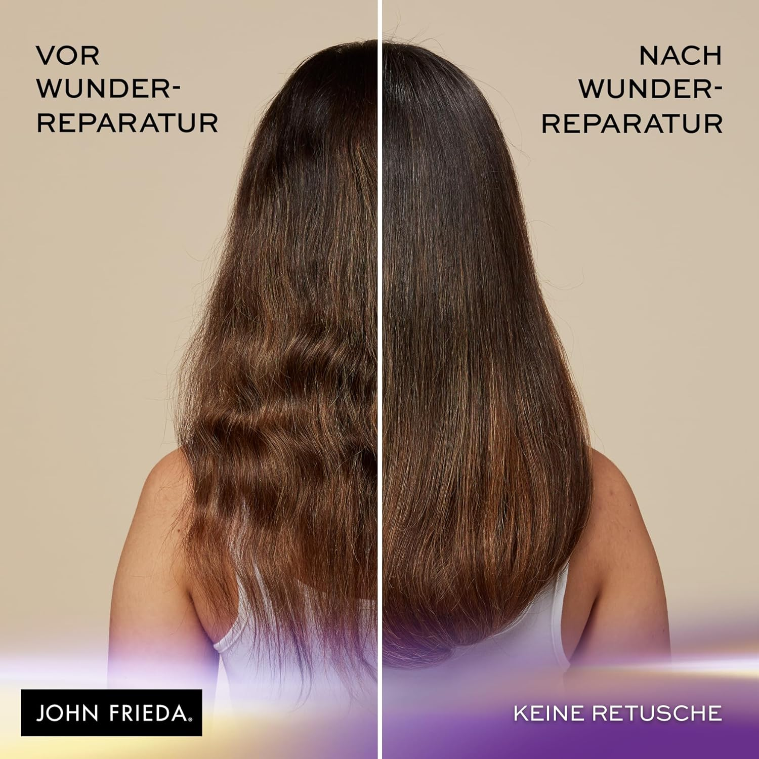 John Frieda Frizz Ease Wonder Repair Value Kit - Shampoo, Conditioner, Instant Care Spray and Megrhythm Eye Mask - Feel-Good Program for Home image number 5