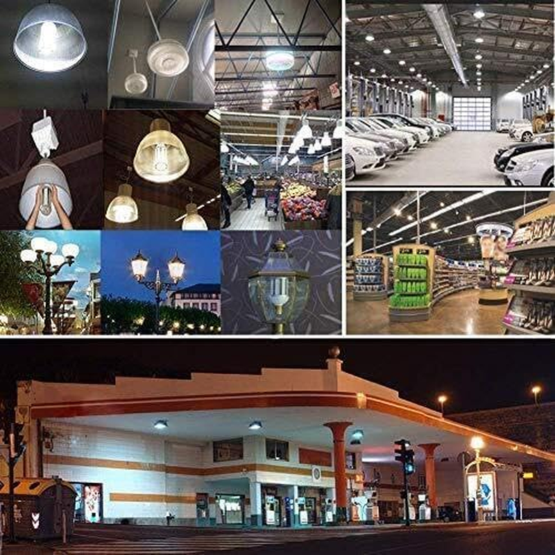 Super Bright LED Corn Light Bulb 40W Daylight 4000Lm, 400 Watt Equivalent for Garage Garden Warehouse High Bay Street Lighting (E27 Standard Base), Pack of 2 image number 1