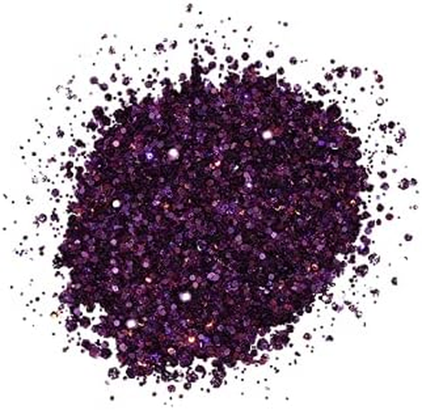 Kiara Sky 3D Glitter Nail Art | Sprinkle on Collection 1 Oz | Mix with Acrylic, Gel Polish or Dip Powder | Violets Are Blue - Cloud 9 image number 5