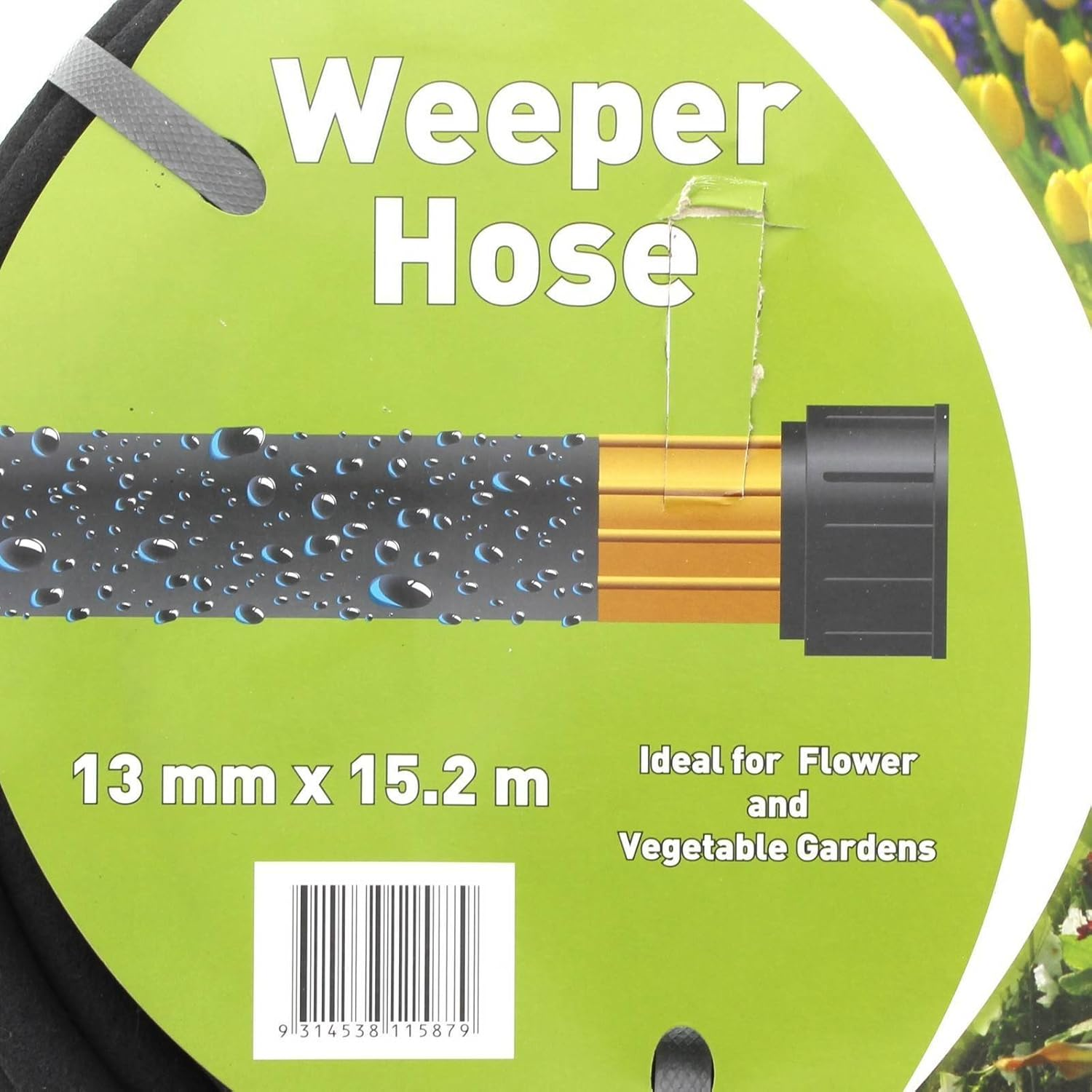 Garden Soaker Hose 13Mm X 15.2M Ideal for Flower and Vegie Gardens Orbit