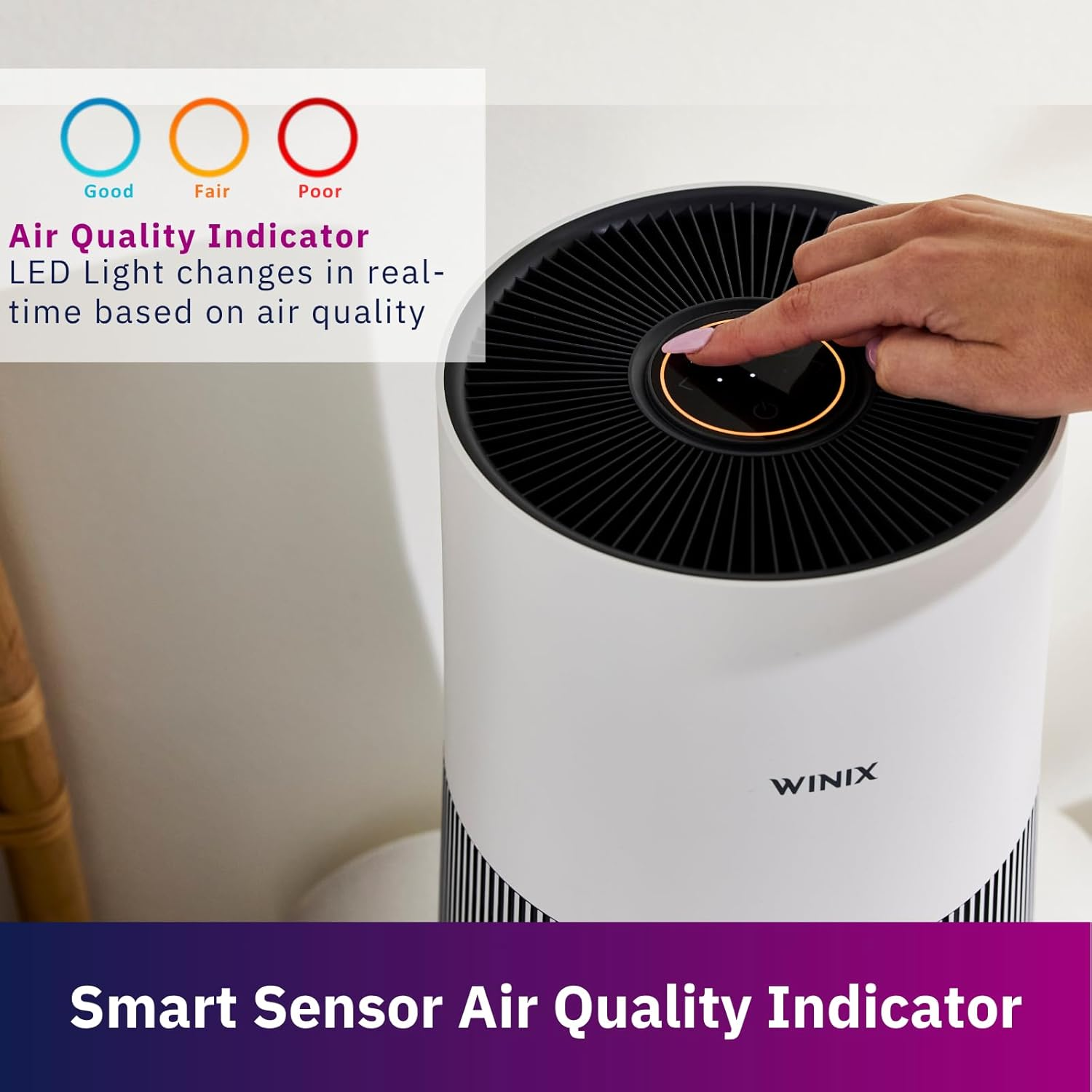 Winix Compact 360 5-Stage Air Purifier image number 1