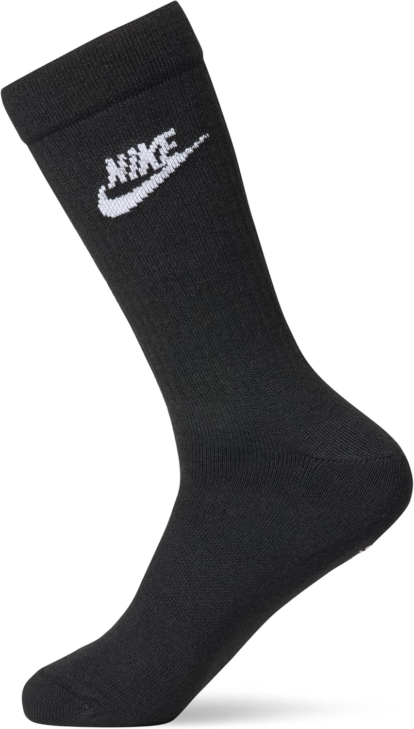 Nike Nsw Everyday Essential Cr Socks White/Black/Black M