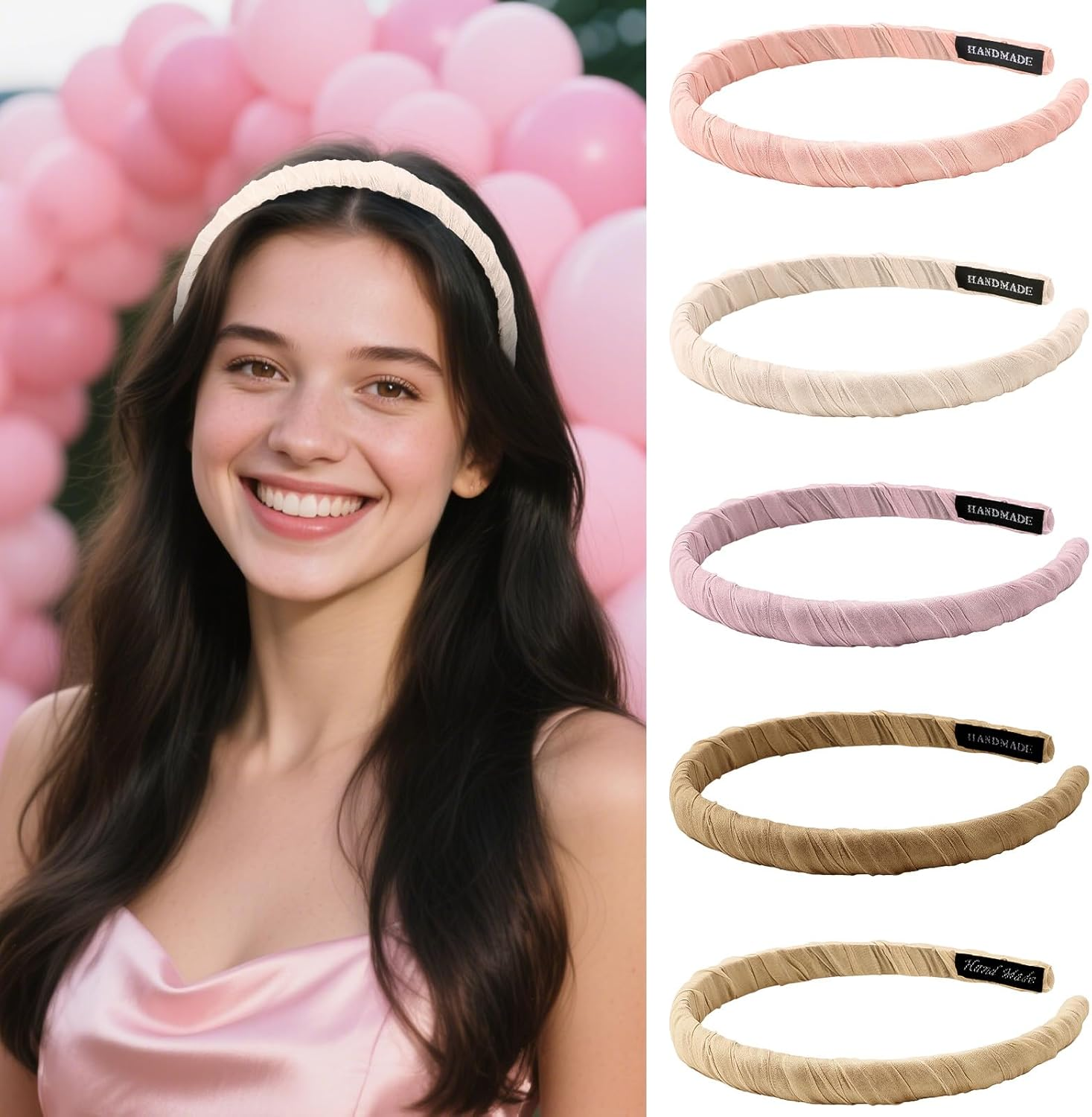 Bumlofa Pack of 5 Hair Wreaths image number 5