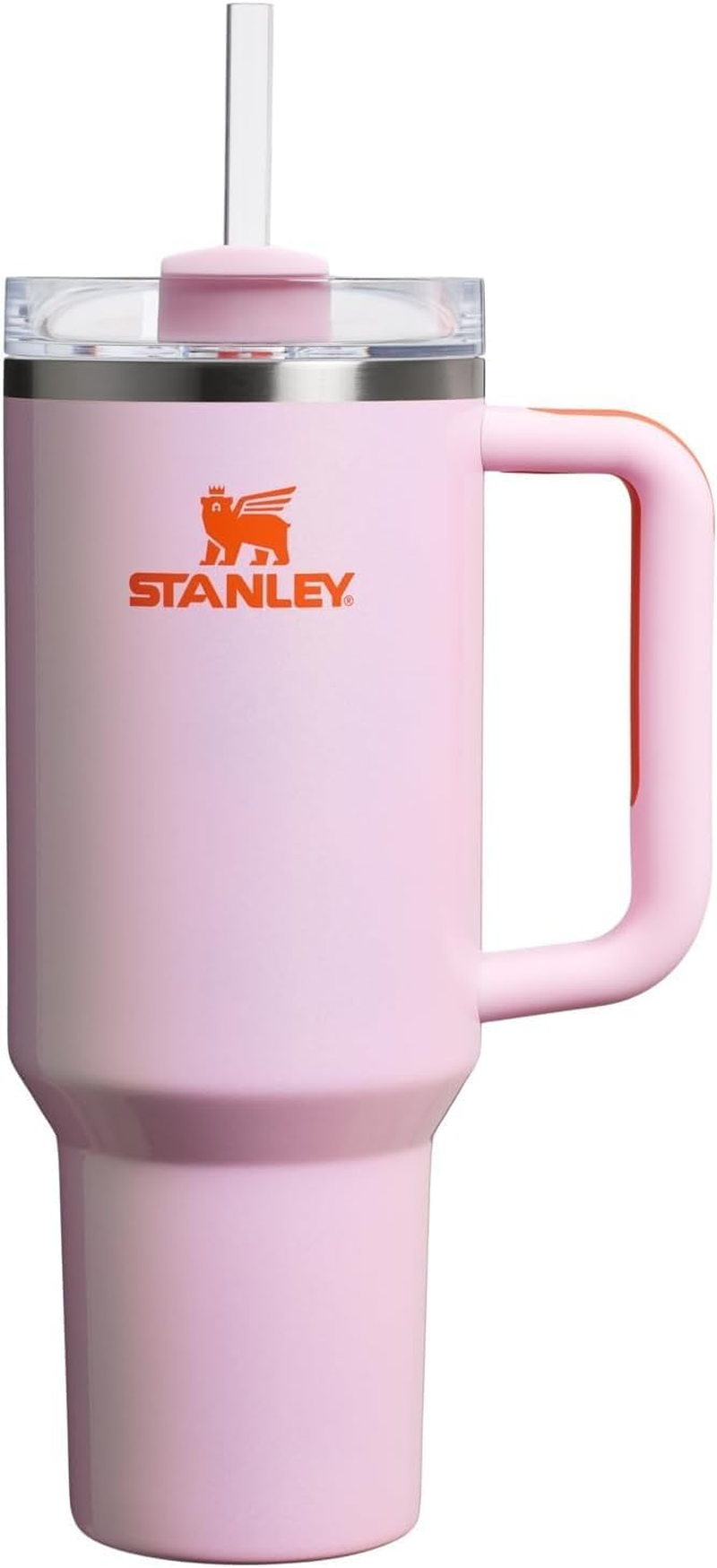 Stanley Quencher H2.0 Tumbler with Handle and Straw 40 Oz | Flowstate 3-Position Lid | Cup Holder Compatible for Travel | Insulated Stainless Steel Cup | Bpa-Free | Rose Petal Shimmer image number 2