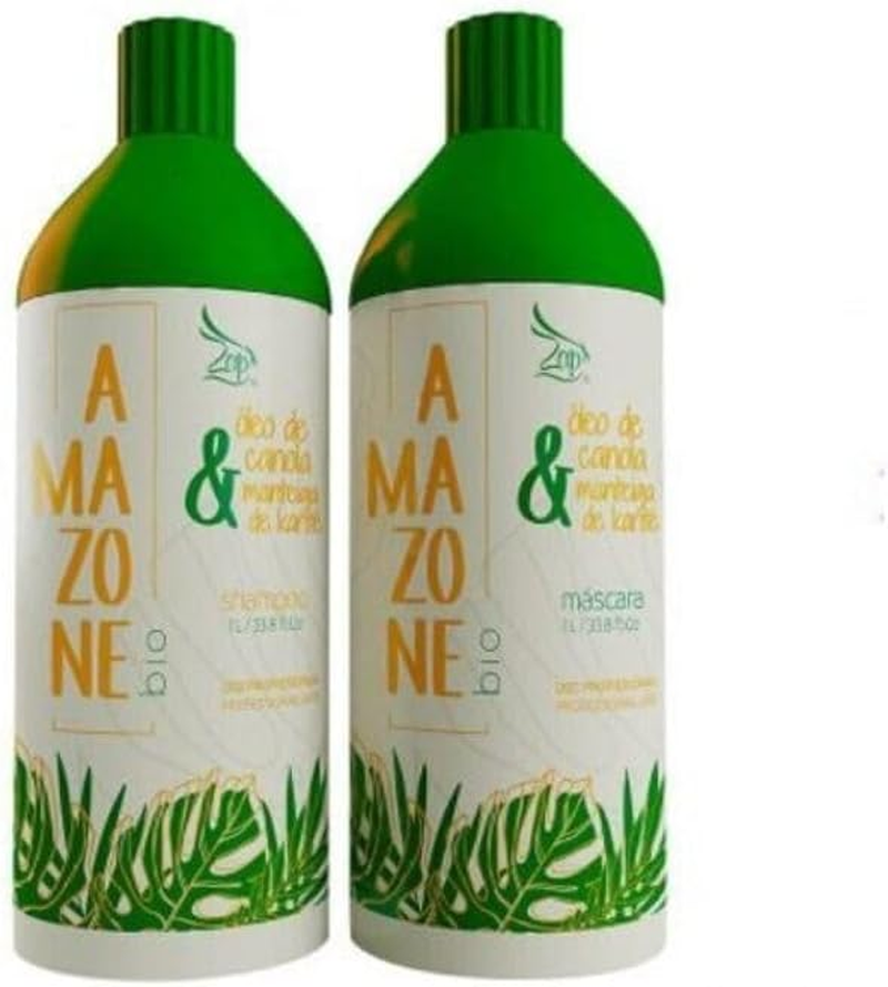 Brazilian Smoothing Amazon BIO Progressive Brush Masque1L + Shampoo1L - Zap
