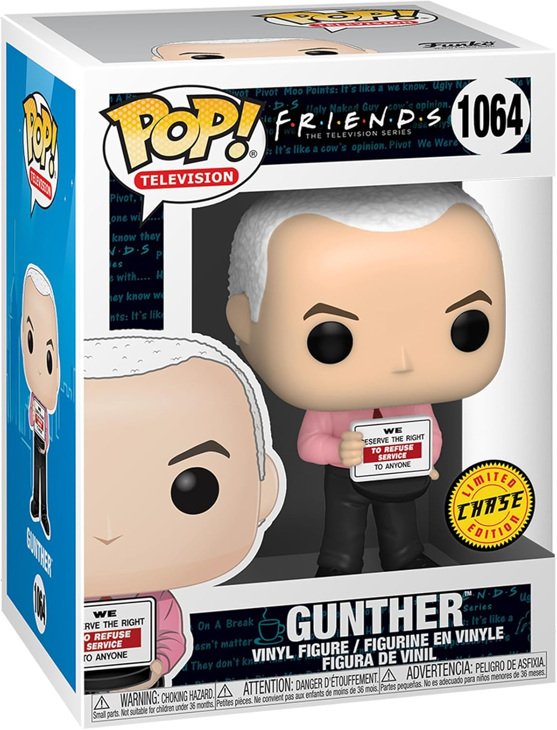 Funko Friends Gunther with Chase Pop! Vinyl Television Toy Figure