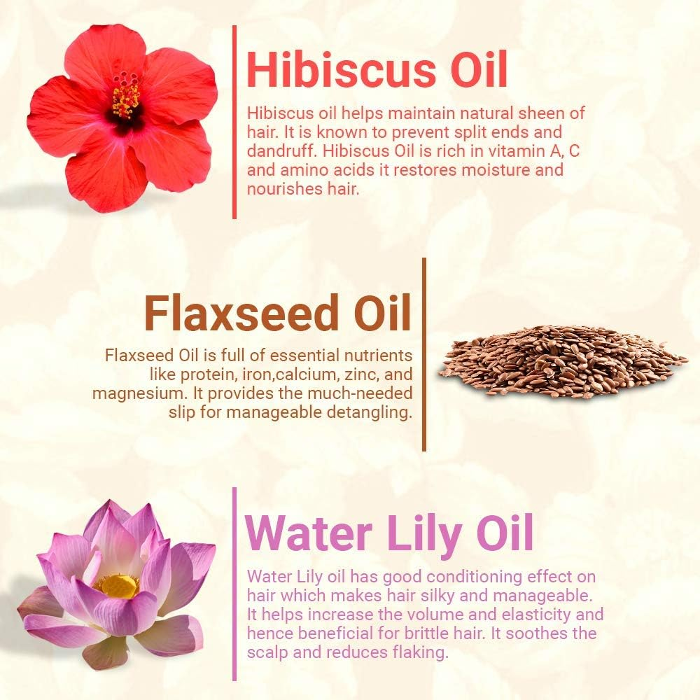 Moha: Herbal Hair Shampoo 100 ML and Herbal Hair Serum for Men & Women | Non Sticky Hair Serum (100 ML) Combo Pack image number 3