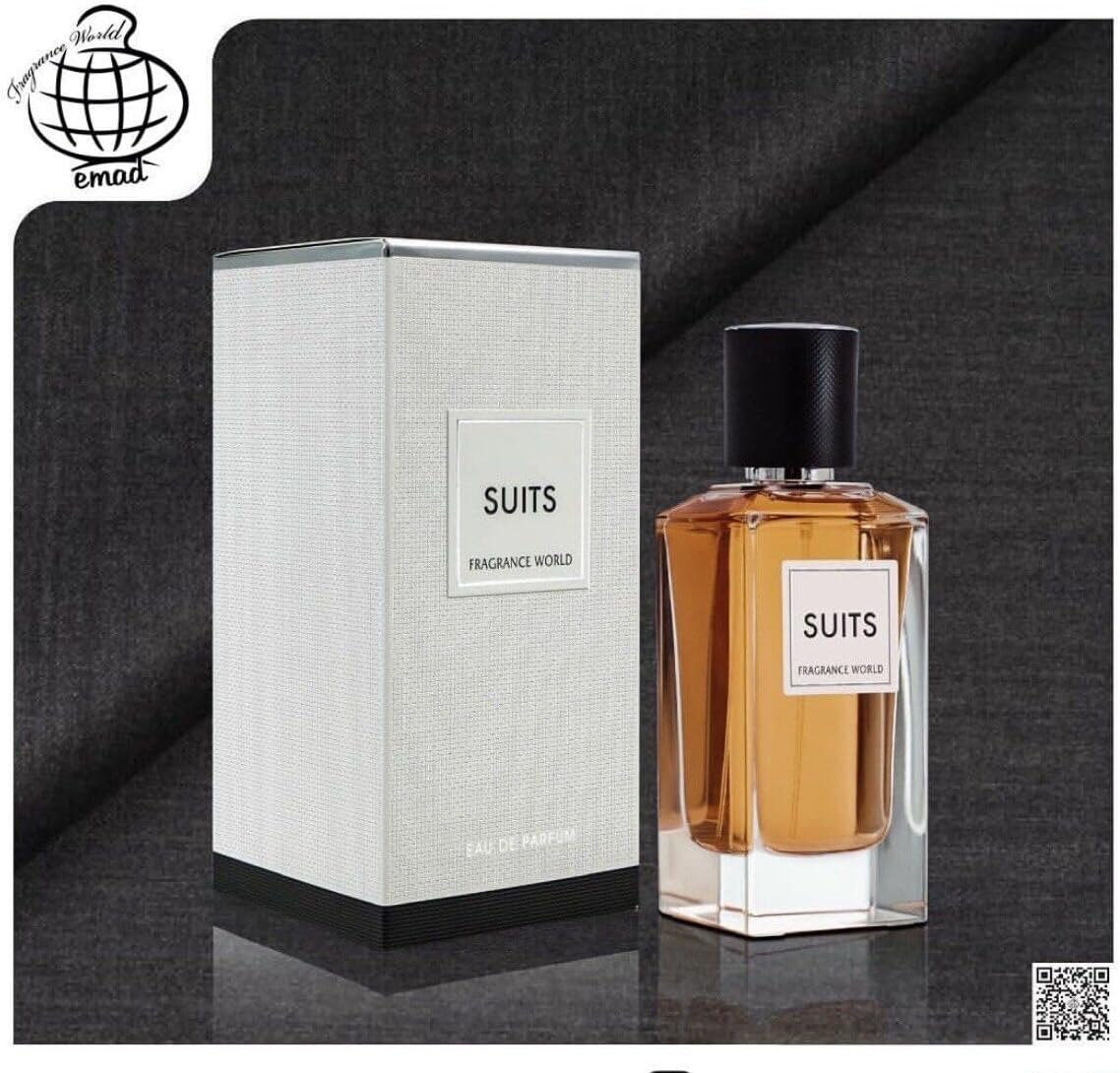 Suits by Fragrance World for Unisex - 3.4 Oz EDP Spray image number 3