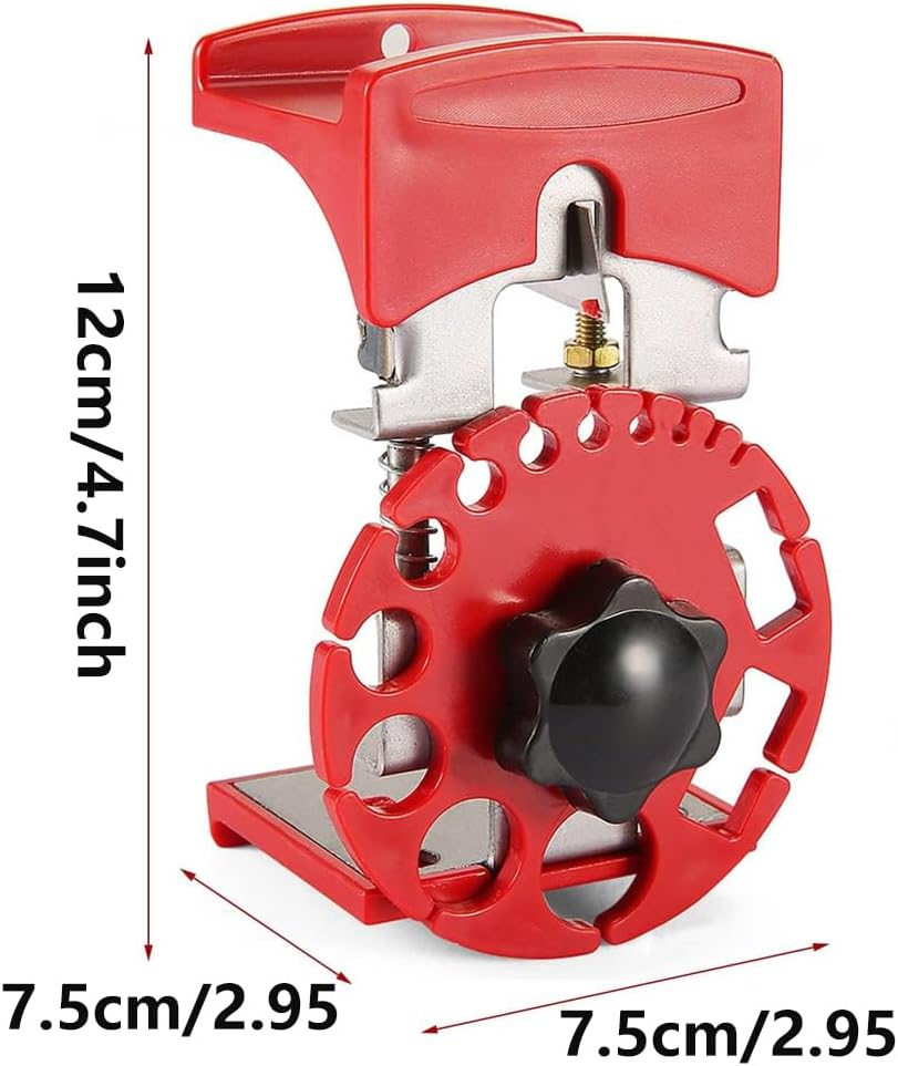 Handheld Quick Peeling Artifact Adjustable Manual Wire Stripper, Heavy-Duty Cable Stripping Tool for Electricians, Metal and Plastic Construction, 4.7 X 2.95 Inches image number 4