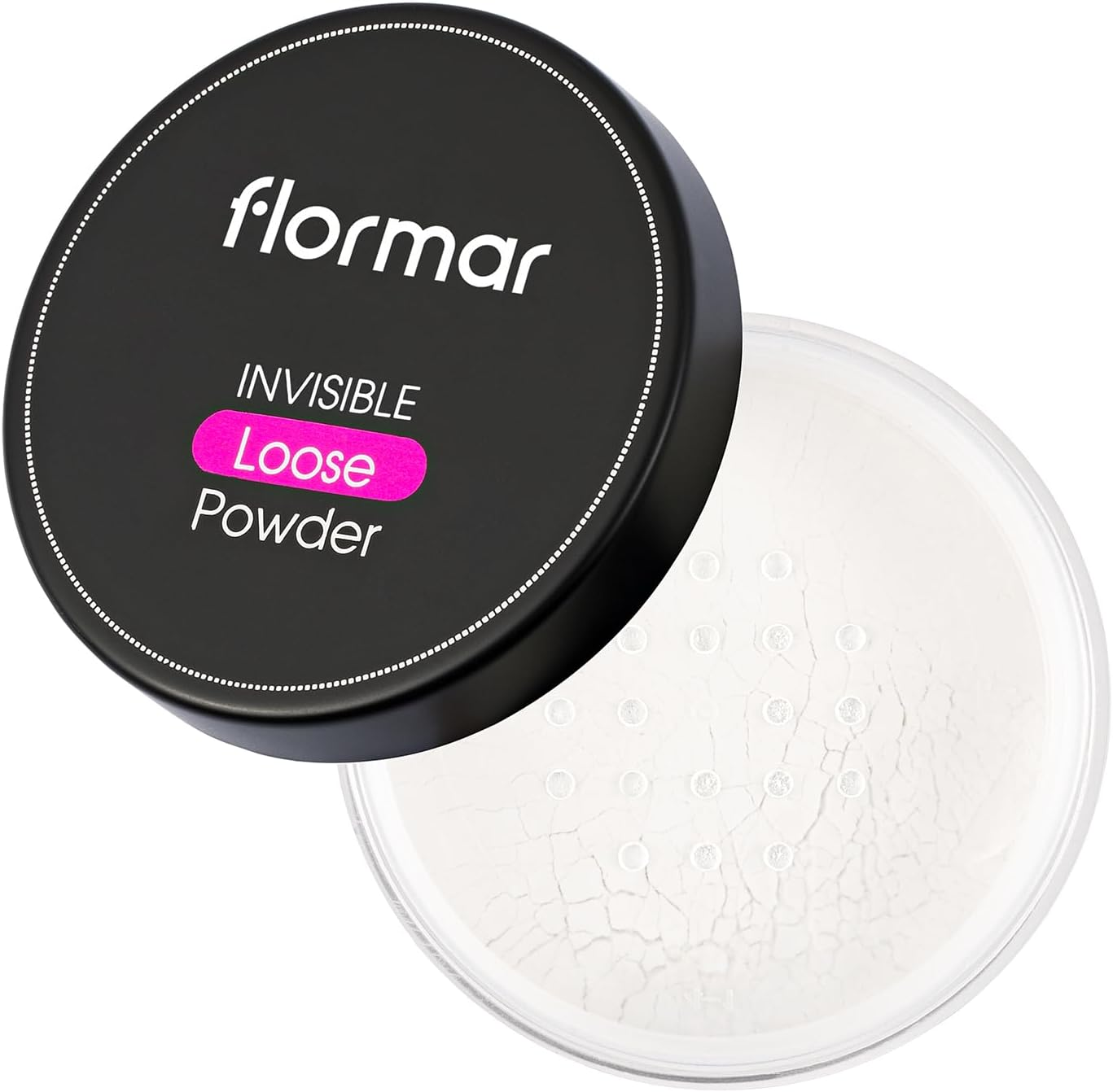 Flormar Invisible Loose Powder Slim Natural Finish Makeup Stabilizer Transparent Powder No. 001 - Silver Sand - 8690604271467 image number 2
